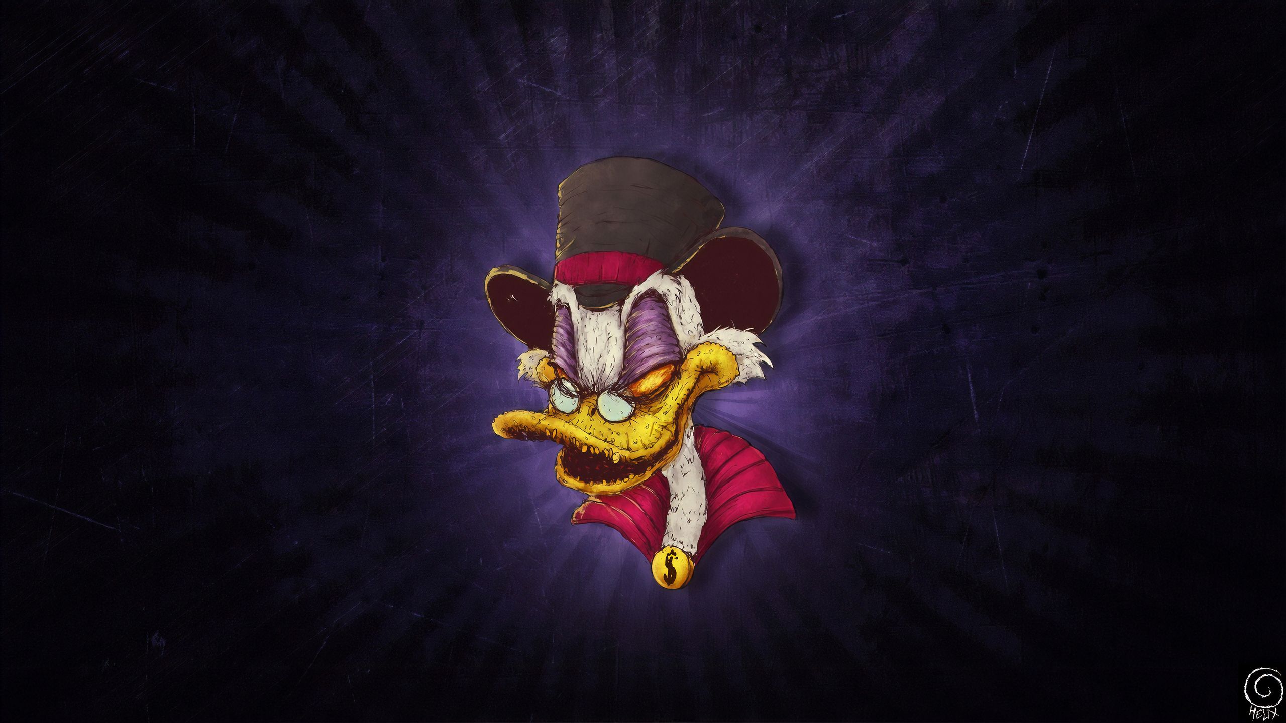 Scrooge McDuck 1440P Resolution HD 4k Wallpaper, Image