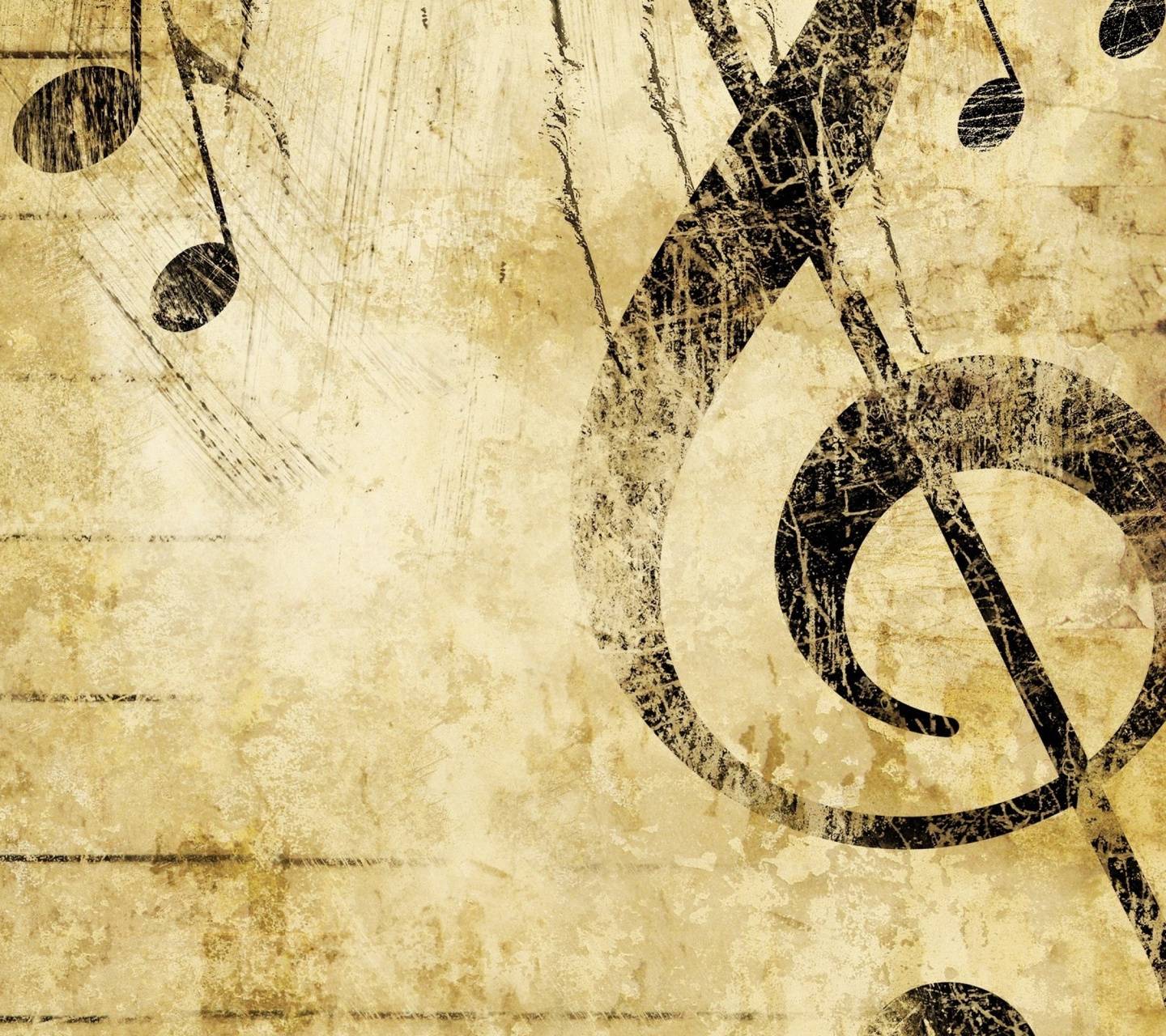 Vintage Music Symbol wallpaper