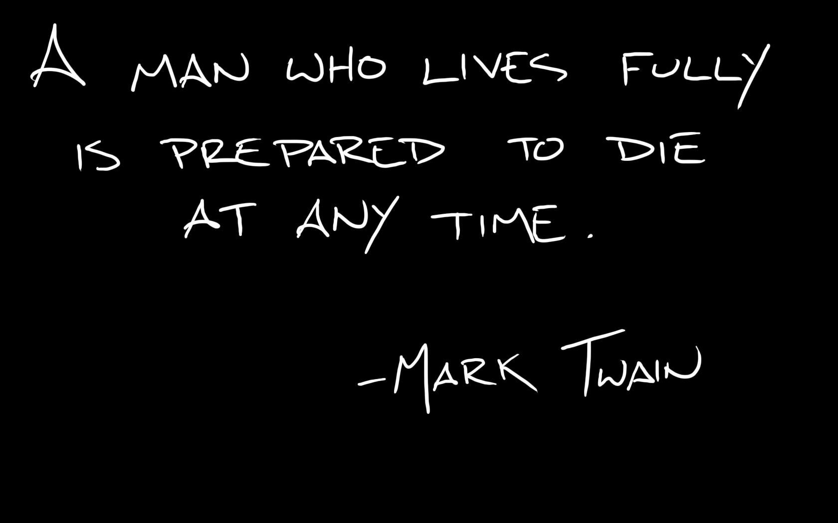 Mark Twain Wallpaperx1050