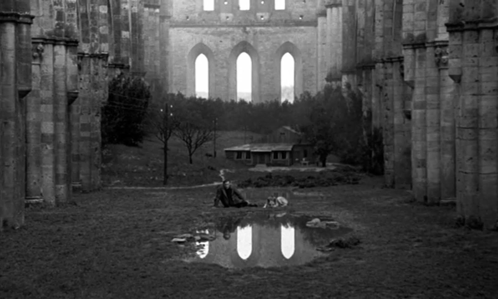 Some Surrealist image of Nostalghia, directed
