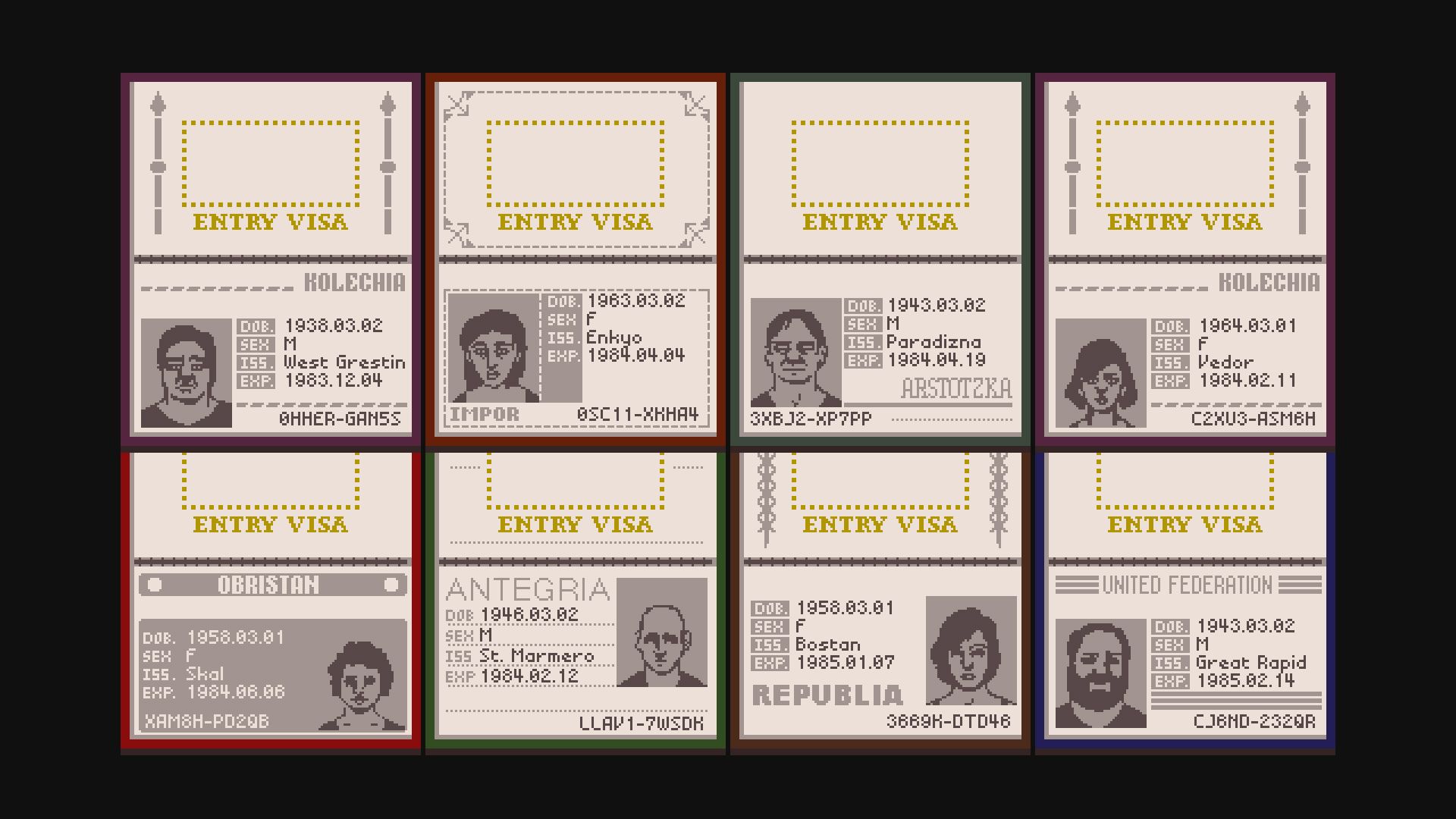 Ezic (Papers Please) HD Wallpapers and Backgrounds