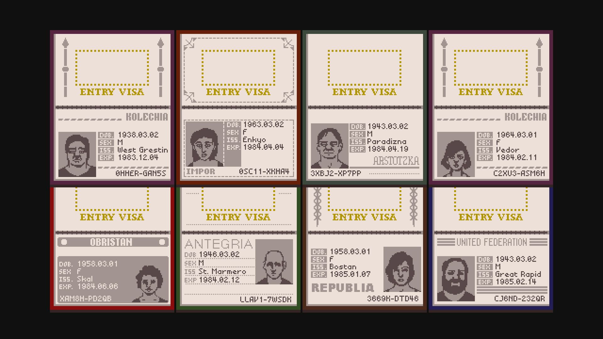 HD desktop wallpaper: Video Game, Ezic (Papers Please), Papers Please  download free picture #645256