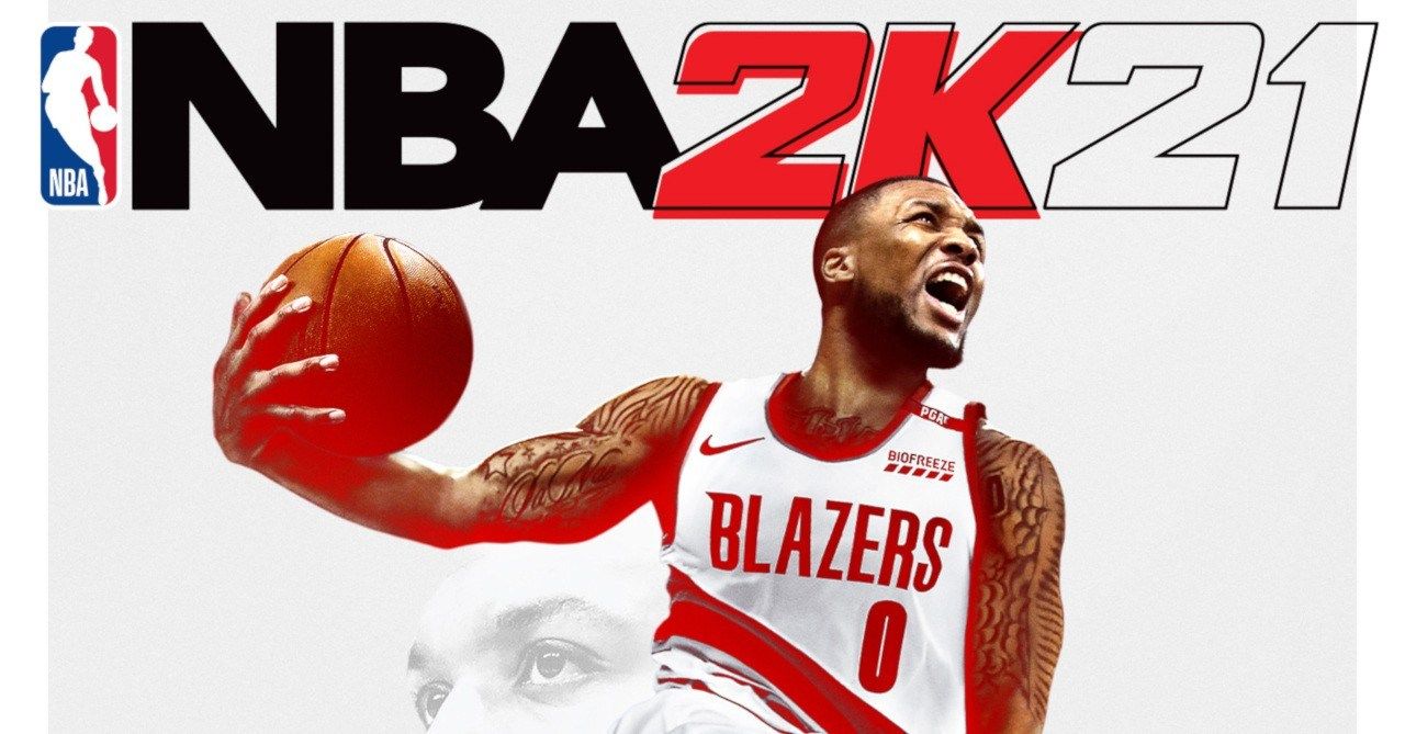 Damian Lillard is the cover athlete for NBA 2K21