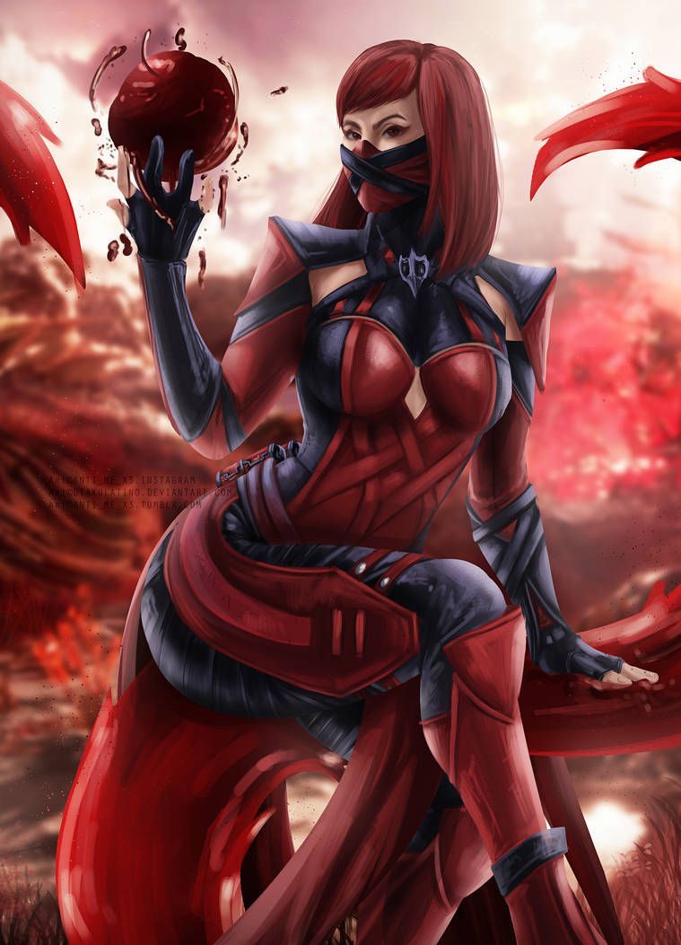 Skarlet MK. Mortal kombat characters