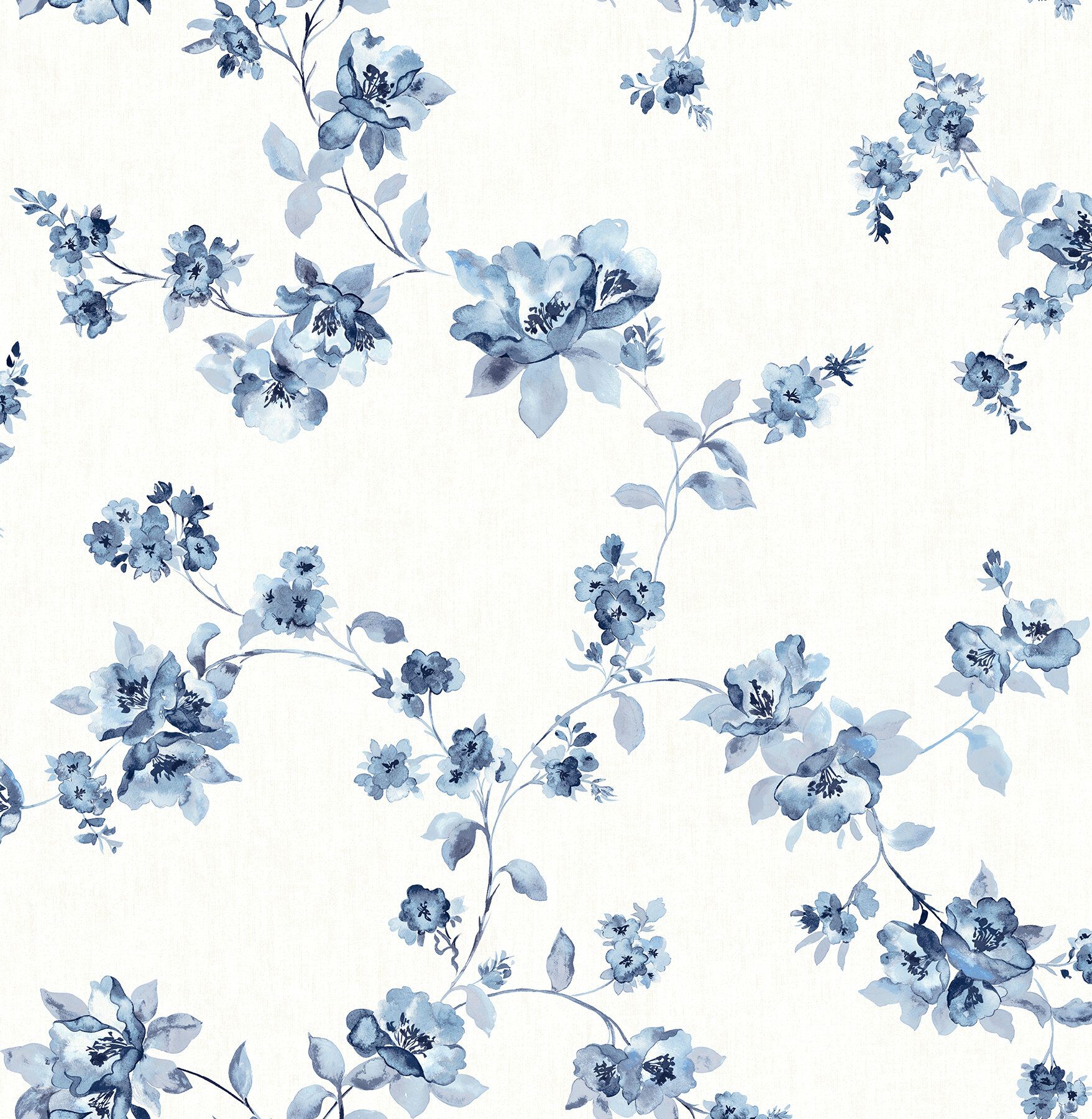 House of Hampton Granillo Floral 33' L x 20.5 W Wallpaper Roll