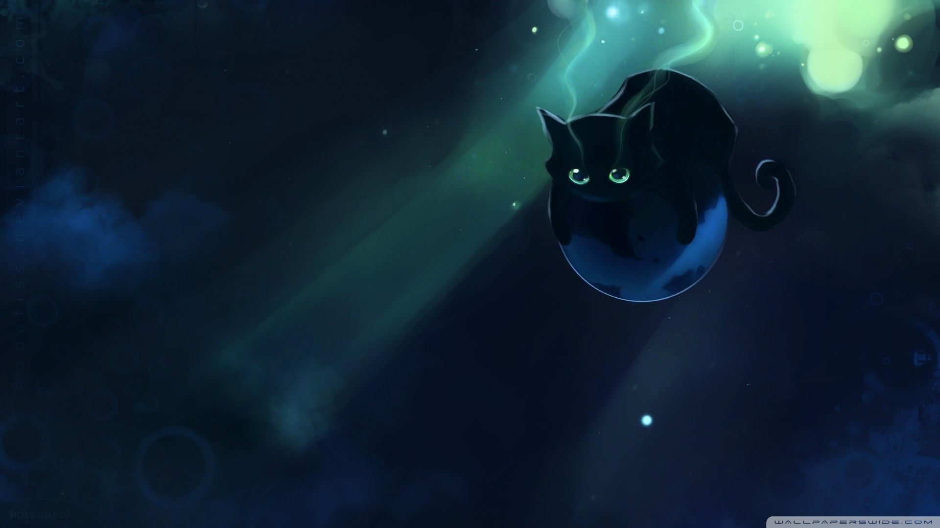 Space Cat Wallpaper. Background. Photo. Image. Picture