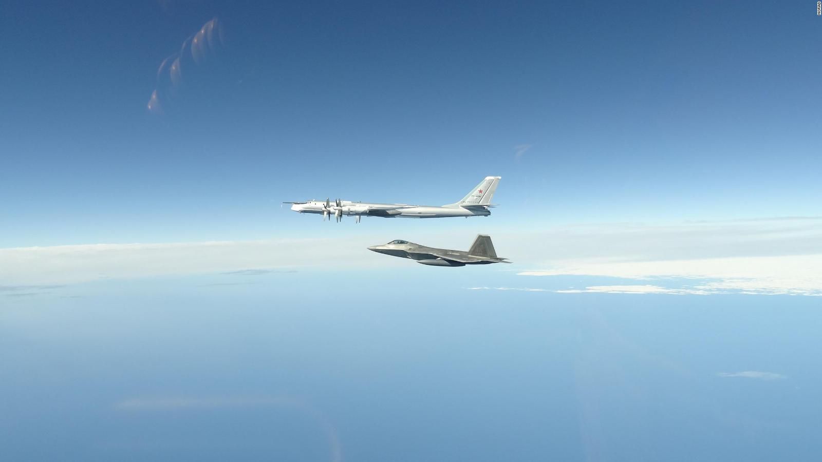 US fighter jets again intercept Russian military aircraft near
