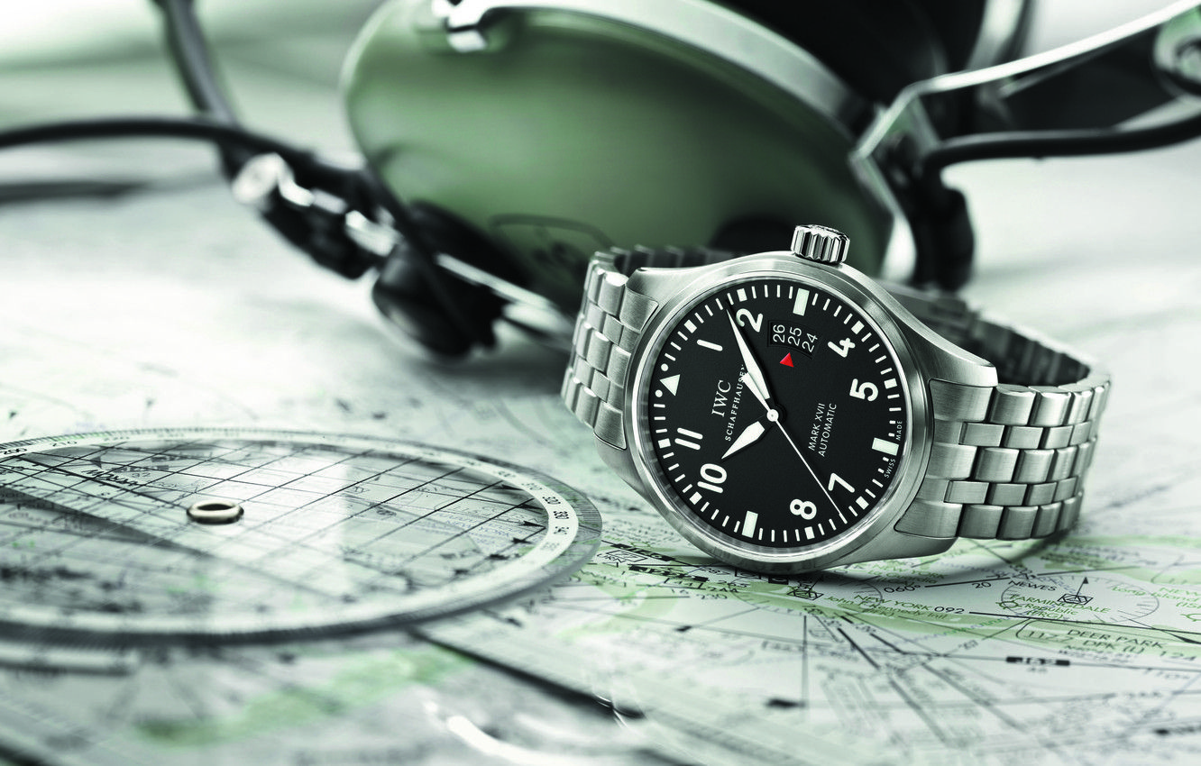 Wallpaper watch, Watch, Pilots, IWC, Mark XVII image for desktop