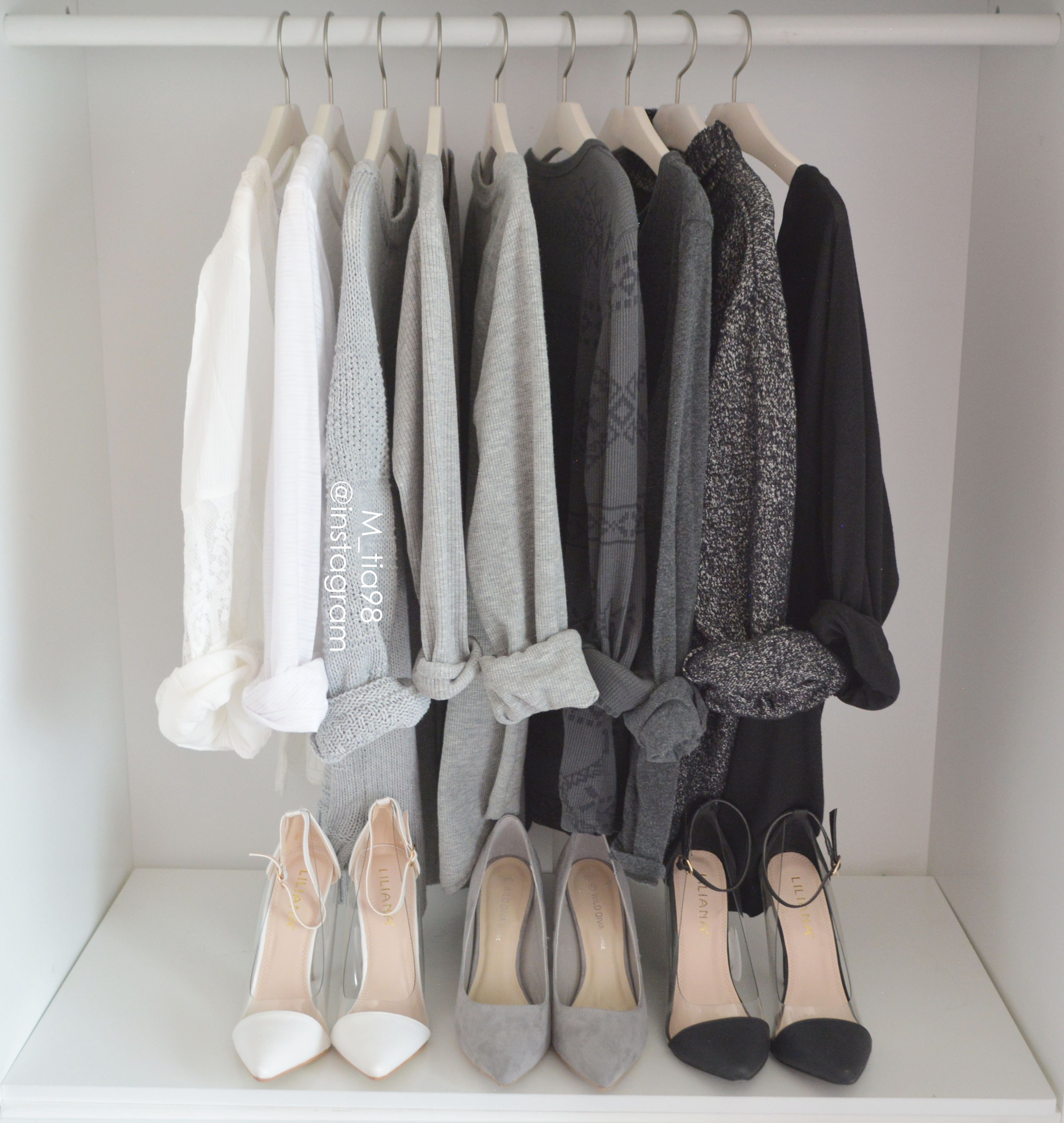 Closet Aesthetic scale. Fashion, Gray aesthetic, Clothes