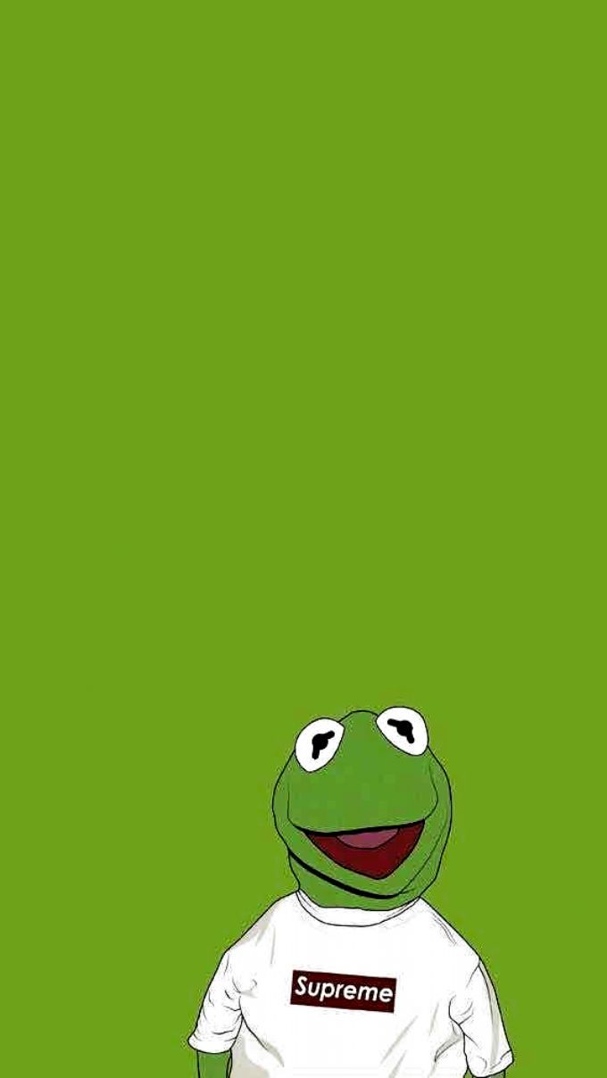 Kermit Meme Wallpapers Wallpaper Cave
