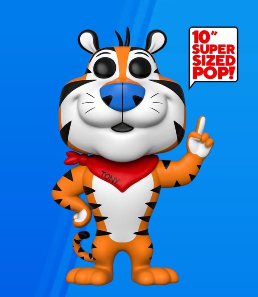 New Tony the Tiger Pop going on sale in the Funko Pop Shop