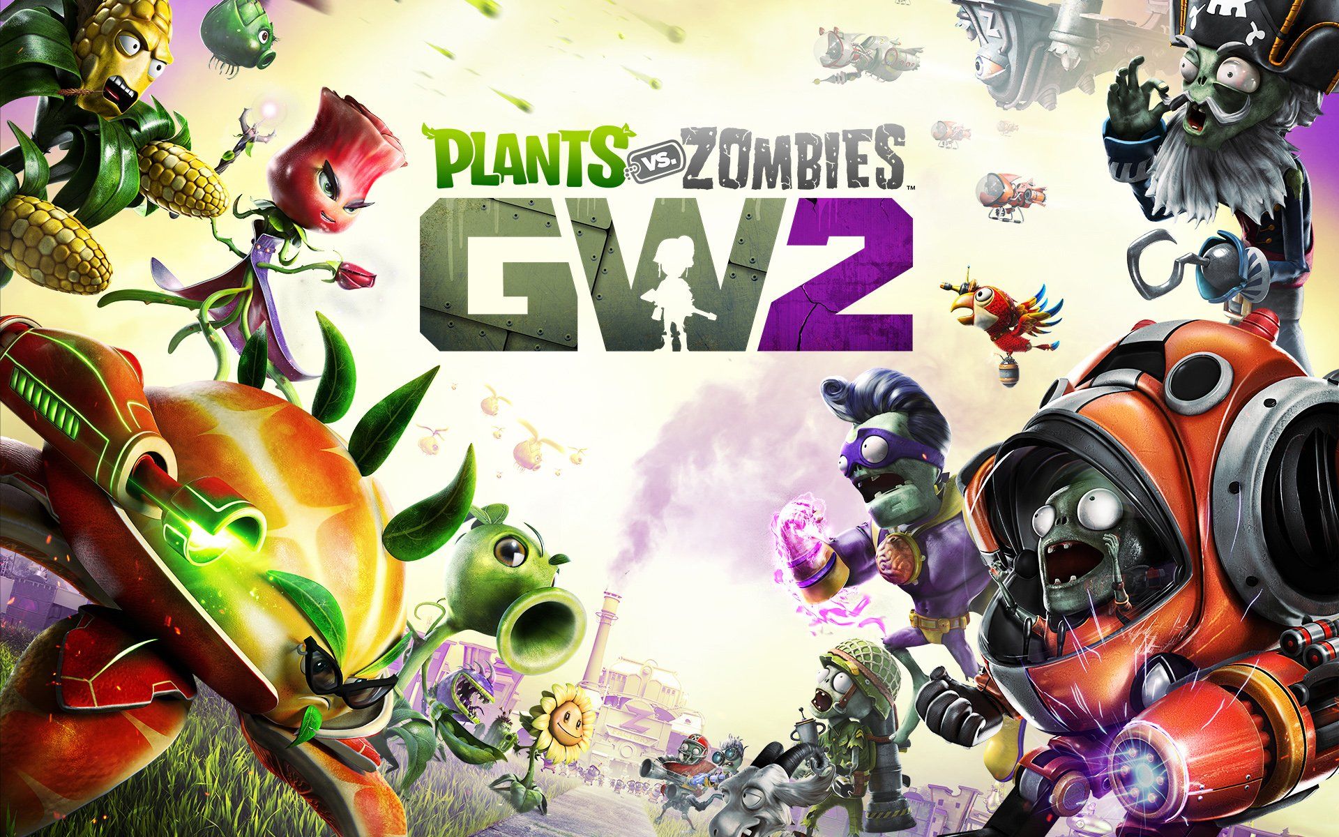 Plants Vs. Zombies: Garden Warfare 2 HD Wallpaper and Background Image