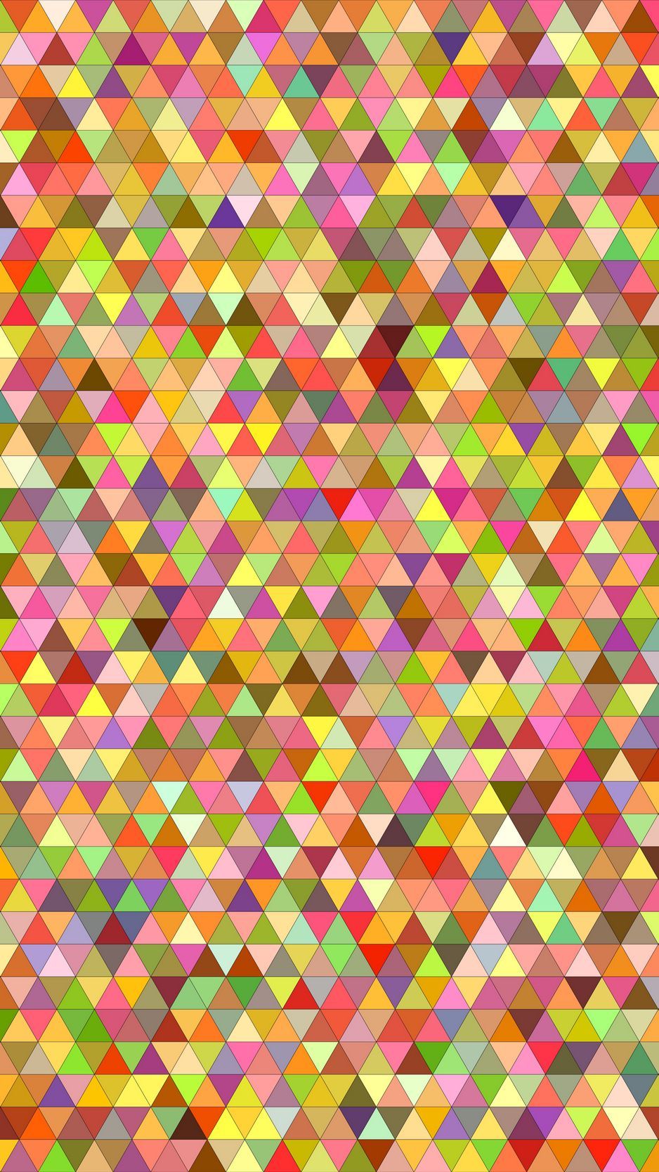 Download Wallpaper 938x1668 Triangles, Multicolored, Pixels, Multicolor, Graphic Iphone 8 7 6s 6 For Parallax HD Background