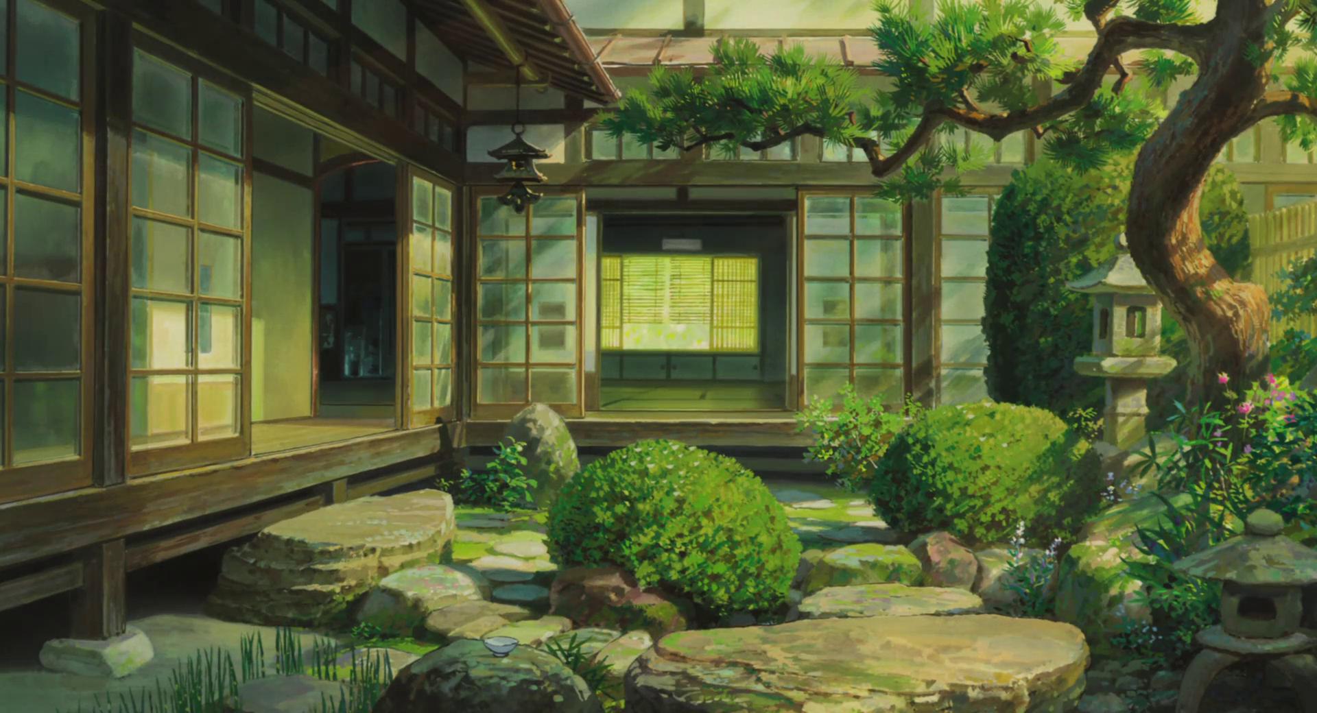 Anime Traditional Japanese House