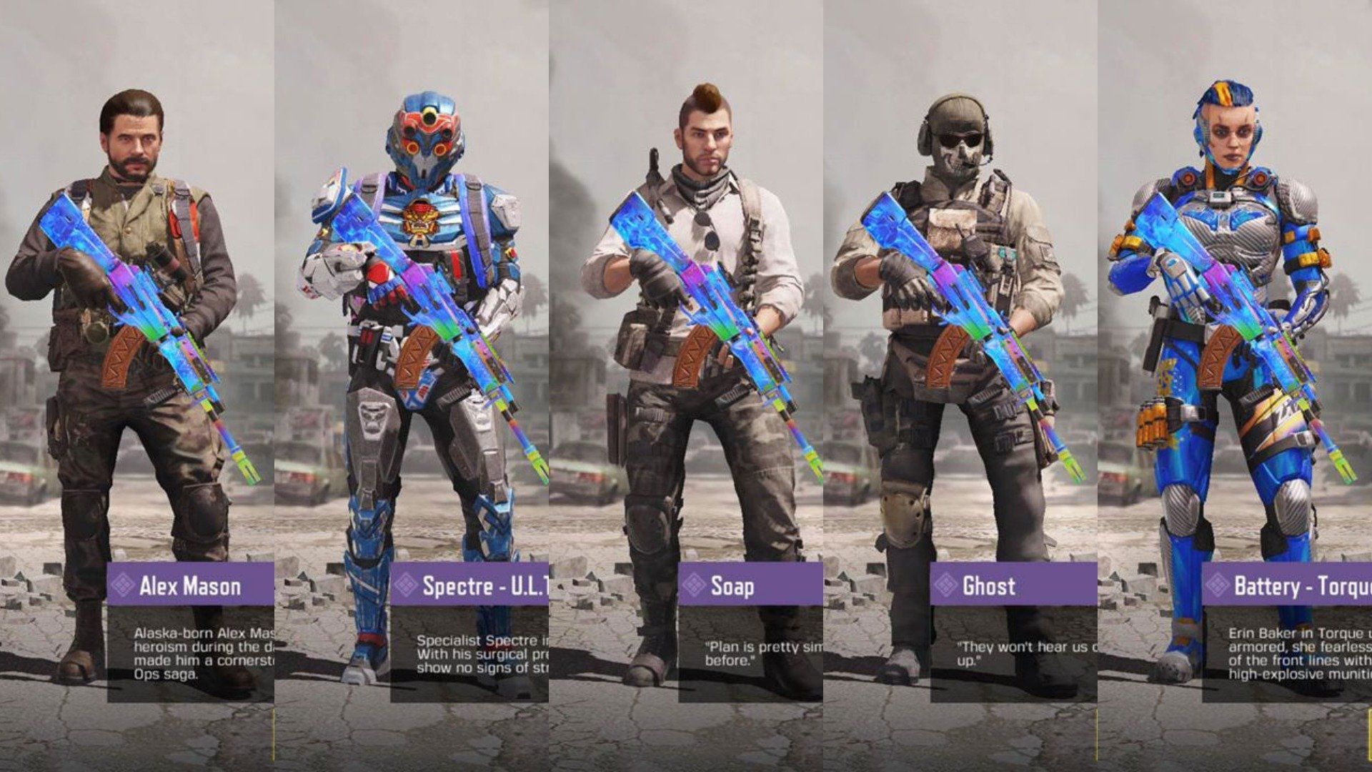 Call of Duty Mobile: All Available Characters