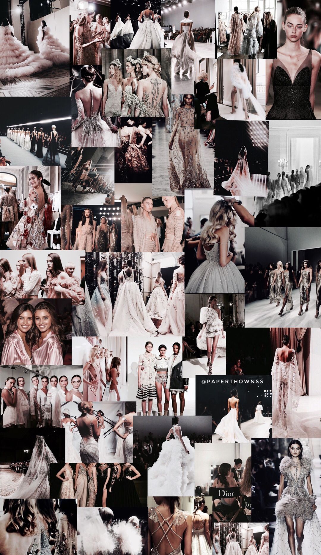 Runway Collage Wallpaper By .com