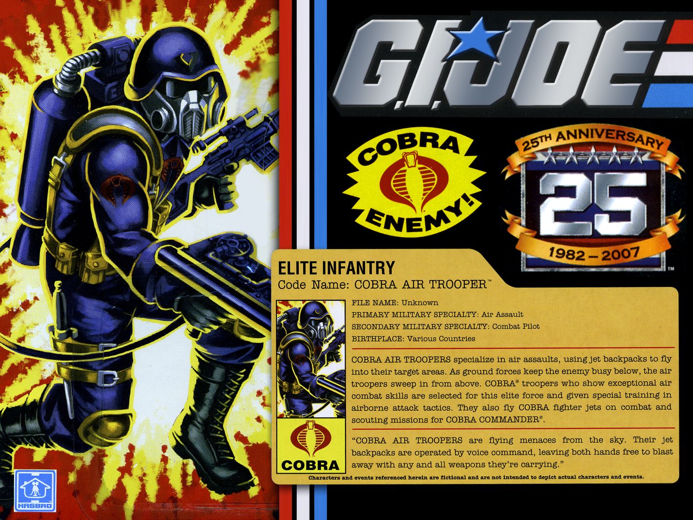 Cobra Trooper Wallpaper. Cobra Wallpaper