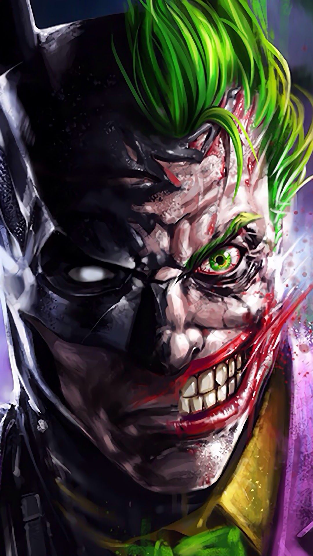 Batman, Joker, 4k, And Joker Wallpaper iPhone 8 Plus HD