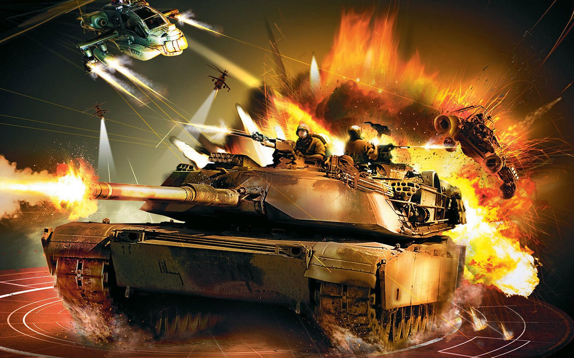 Download 1920x1200 Battlefield 2 Combat wallpaper