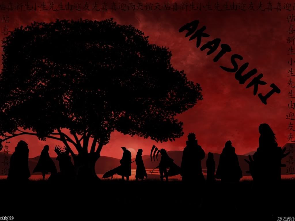 The Akatsuki Team Naruto Shippuden Wallpaper. Naruto Shippuden