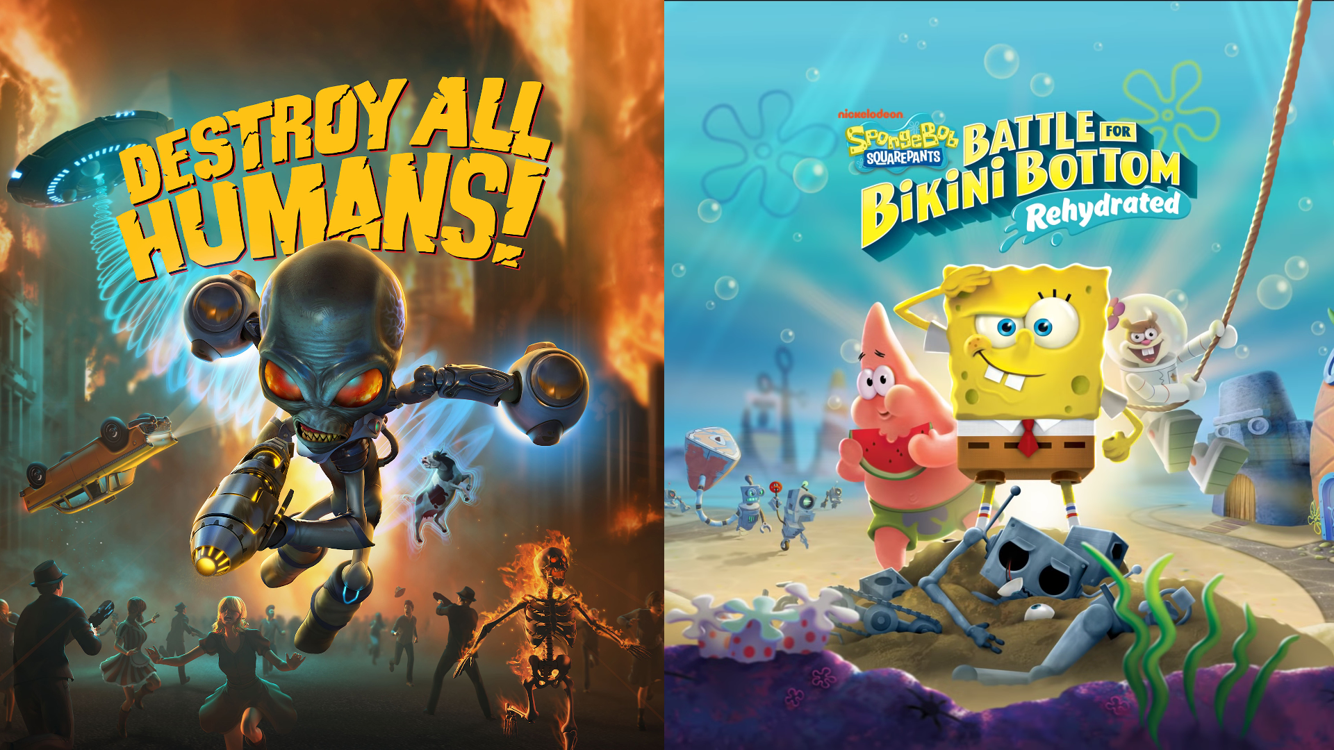 SpongeBob & Destroy All Humans PAX East Preview. Marooners' Rock