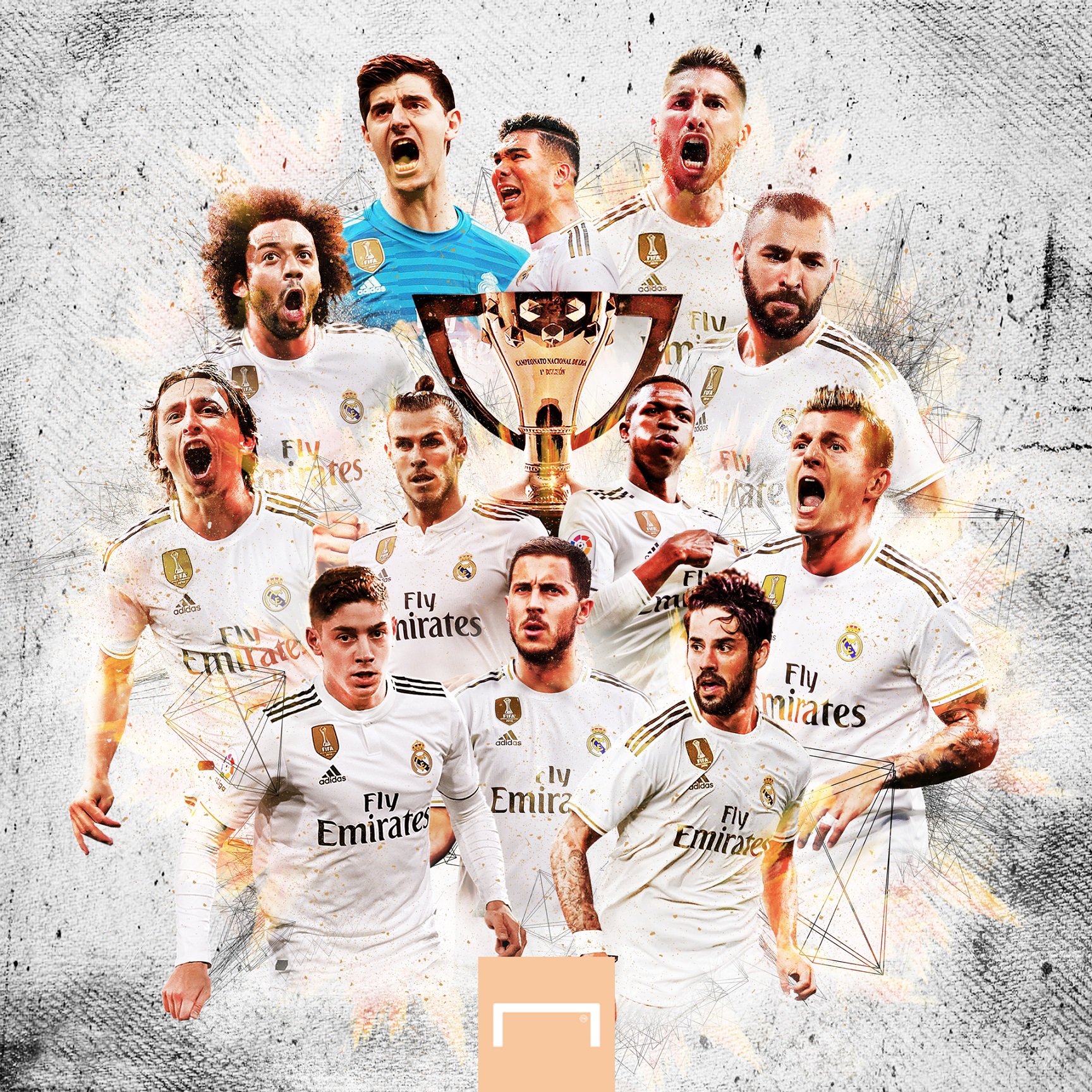 Real Madrid La Liga Champions 2020 Wallpapers Wallpaper Cave