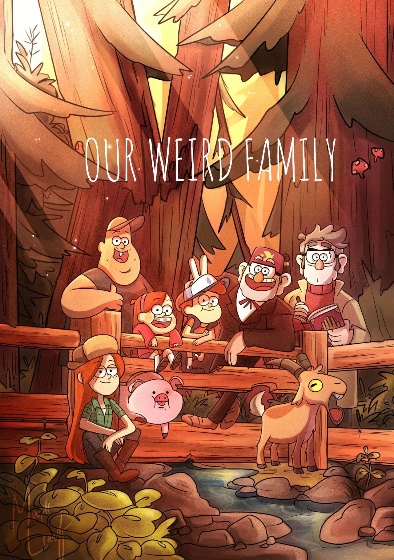 Day 20: I Love Gravity Falls Because's my fictional weird