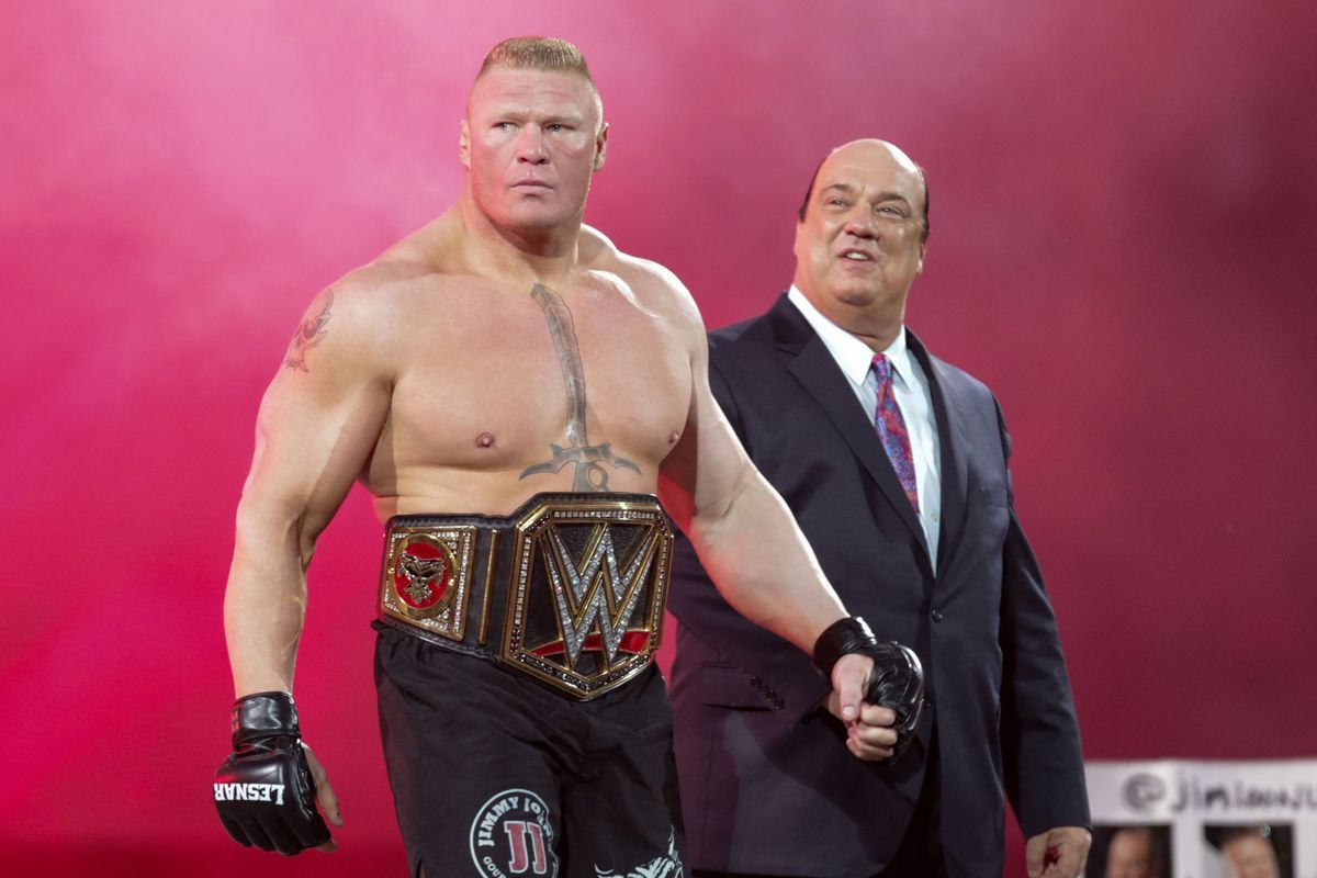 Brock Lesnar loses control on RAW