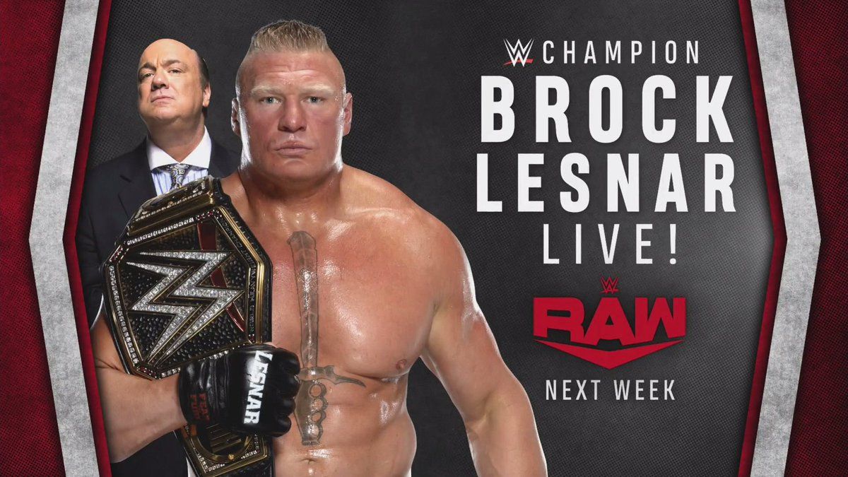 WWE Announces Brock Lesnar's Return And Two Big Title Matches