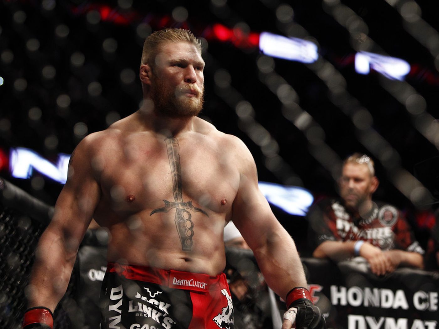 Brock Lesnar on steroid allegations: 'I'm a white boy and I'm