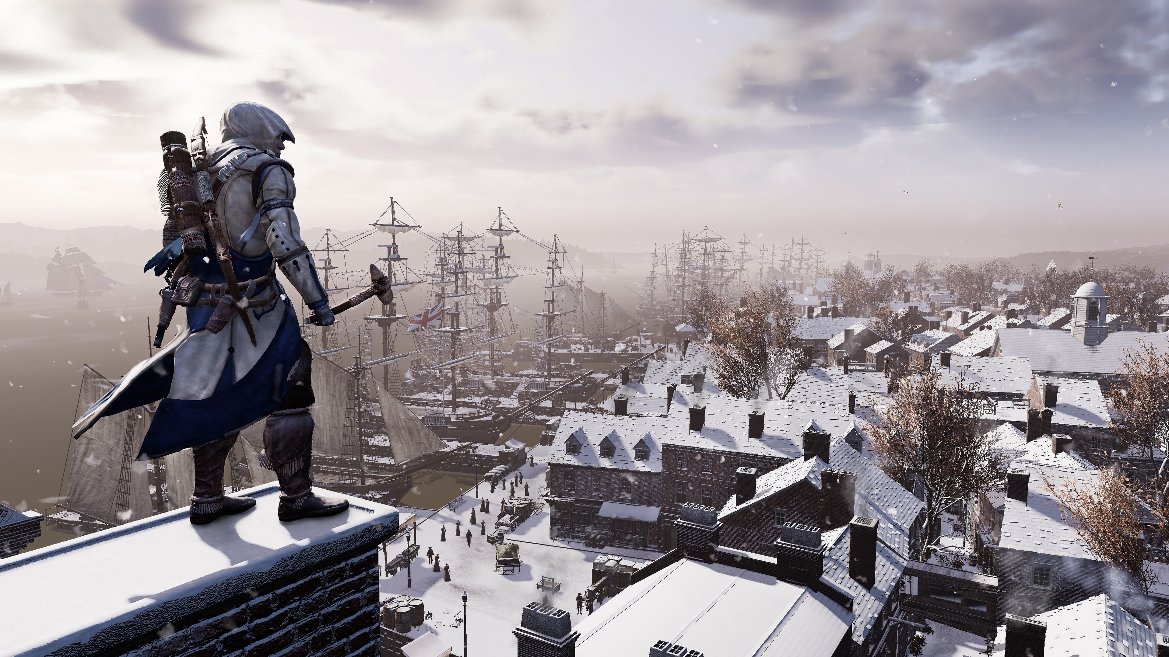 Connor Kenway 4k Ultra HD Wallpaper. Background Imagex2160