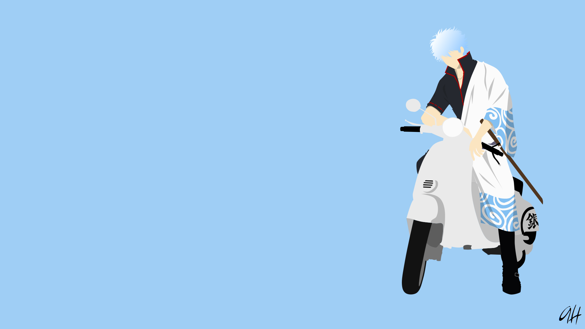 Gintama Minimalist Wallpapers - Wallpaper Cave