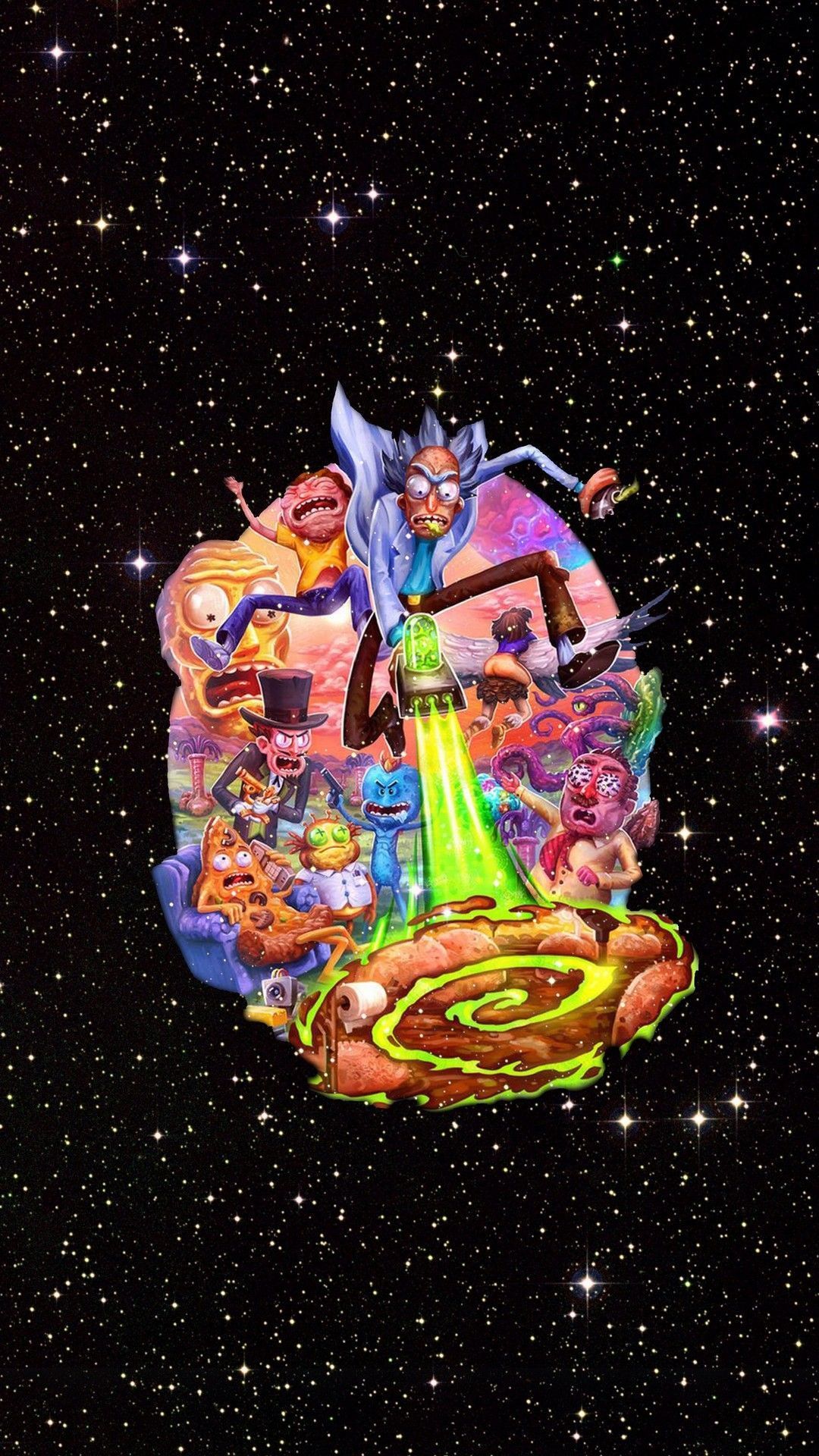 Supreme Rick And Morty Wallpaper