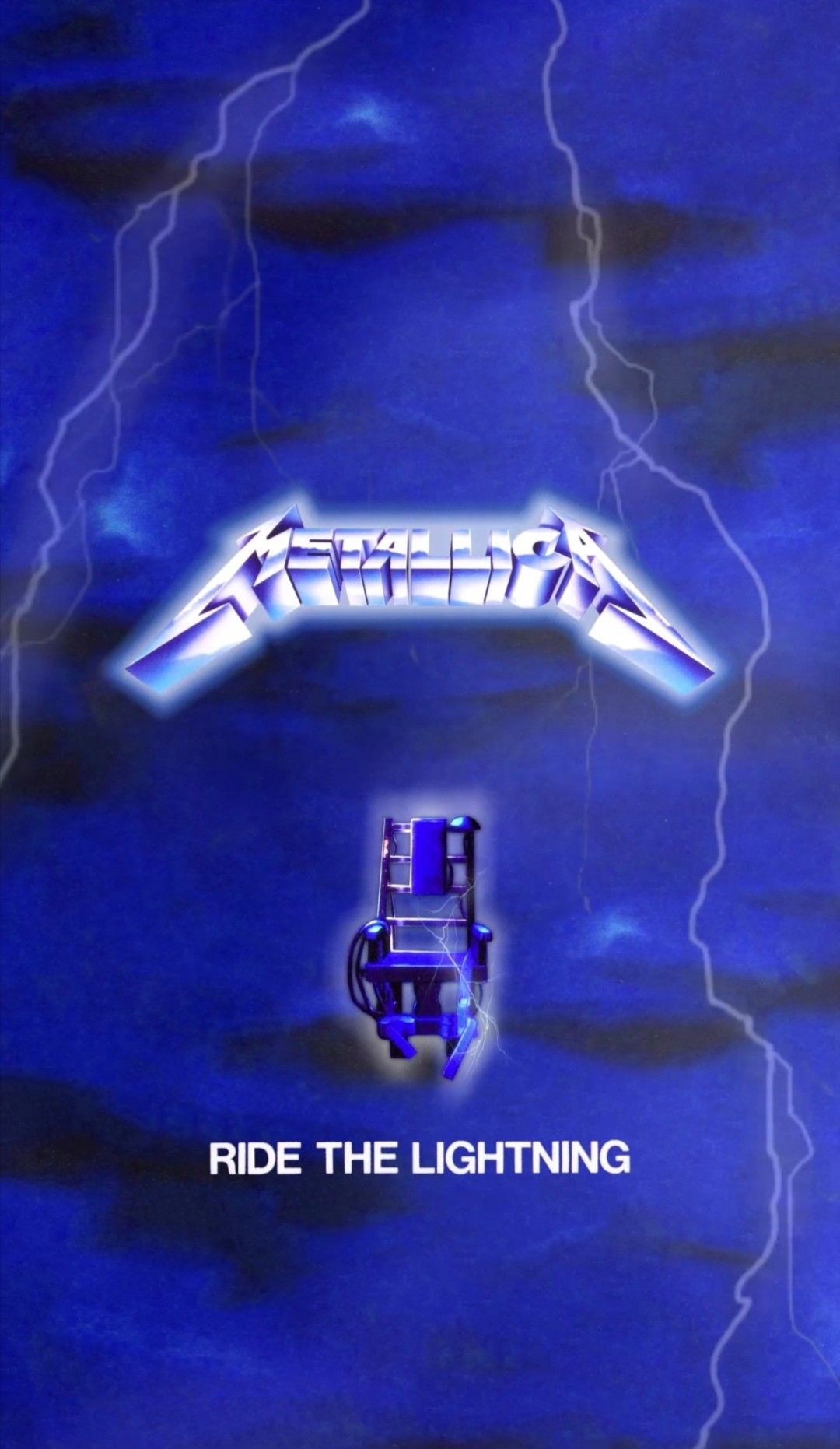 Metallica ride the lightning album cover wallpaper fondo iPhone. Ride the lightning, Metallica album covers, Metallica albums