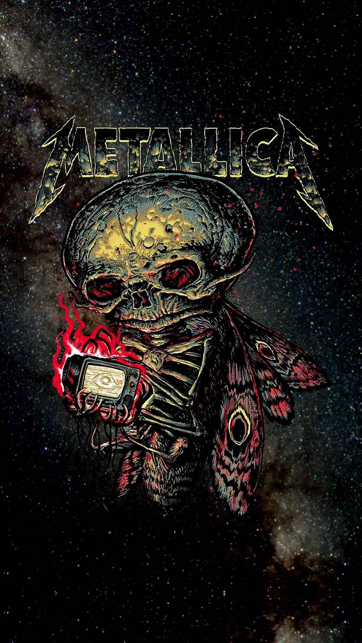 Metallica Rock Band iPhone Wallpaper
