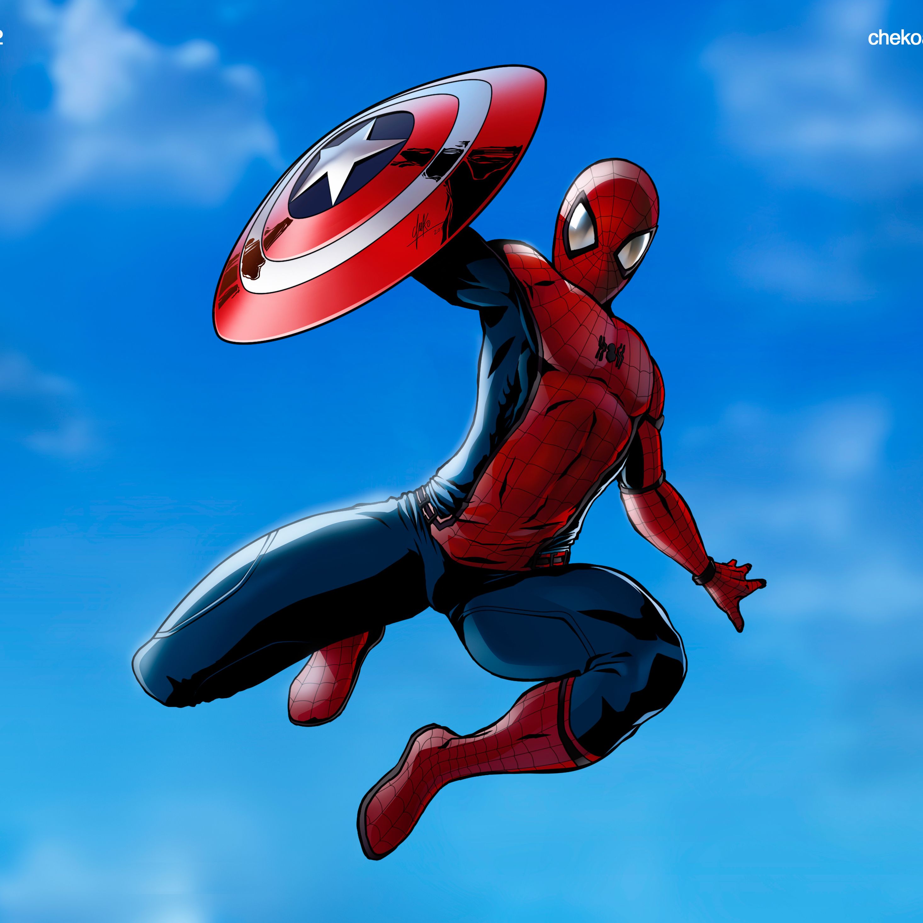 Spider Man Civil War iPad Pro Retina Display HD 4k