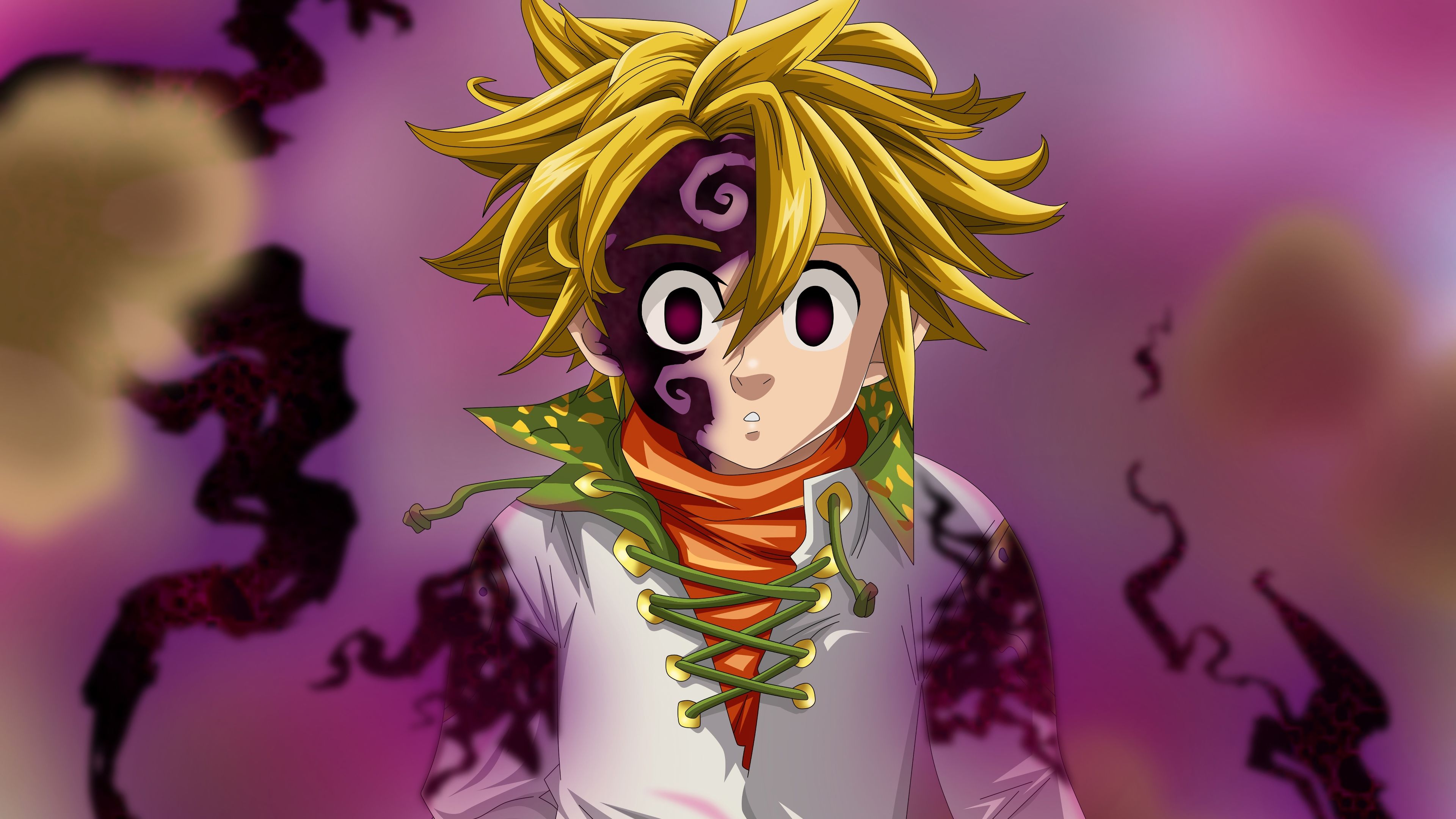 4K Meliodas (The Seven Deadly Sins) Wallpaper and Background Image