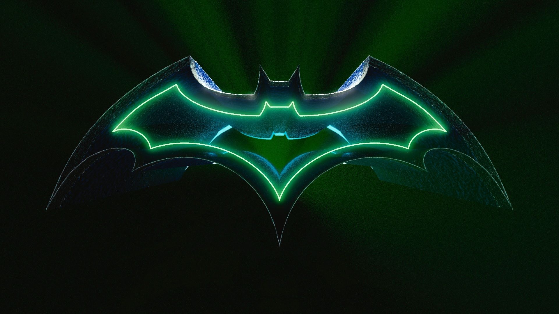 3D Batman Logo HD Wallpaper