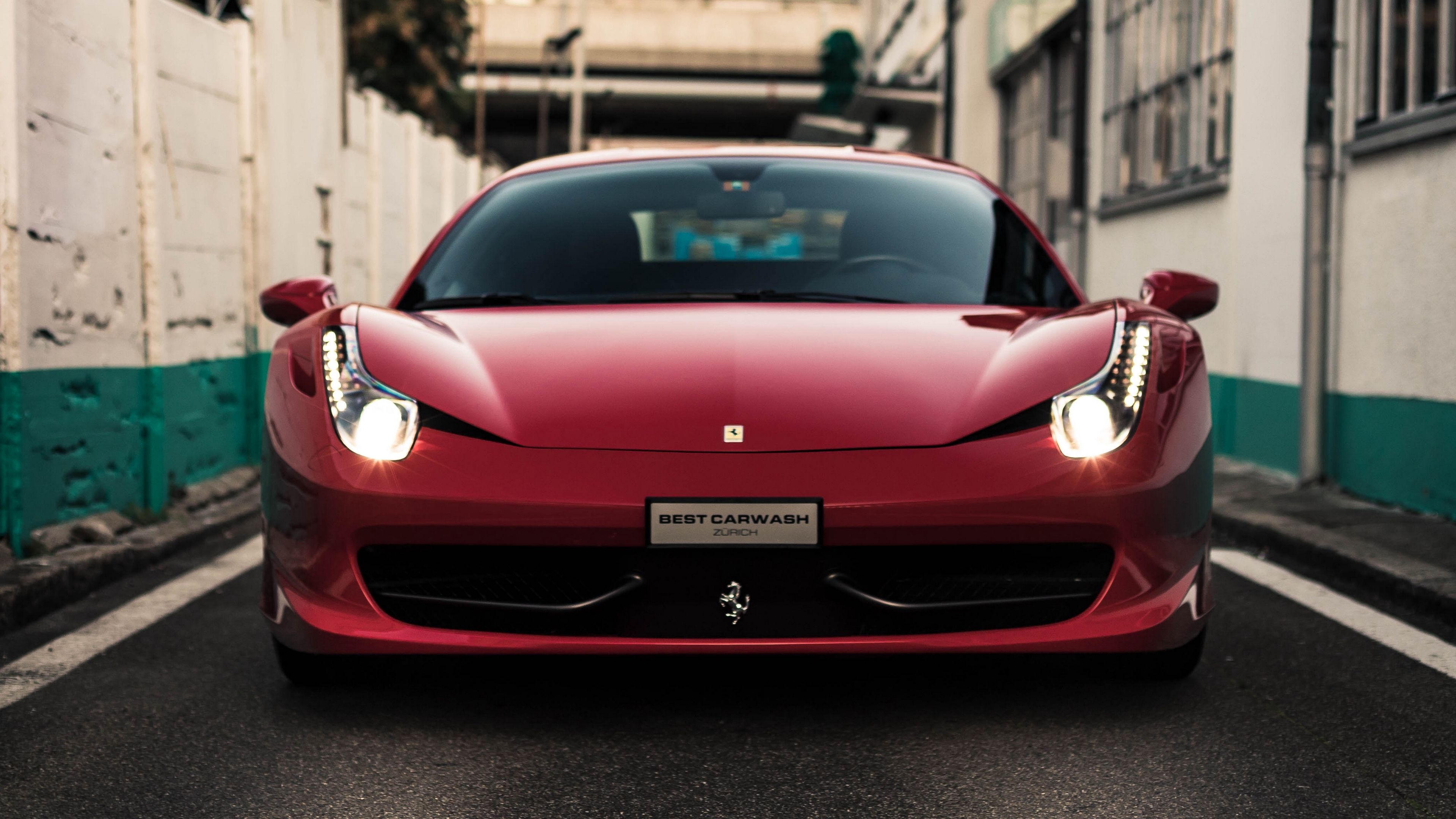 Ferrari 4K wallpaper for your desktop or mobile screen free and easy to download