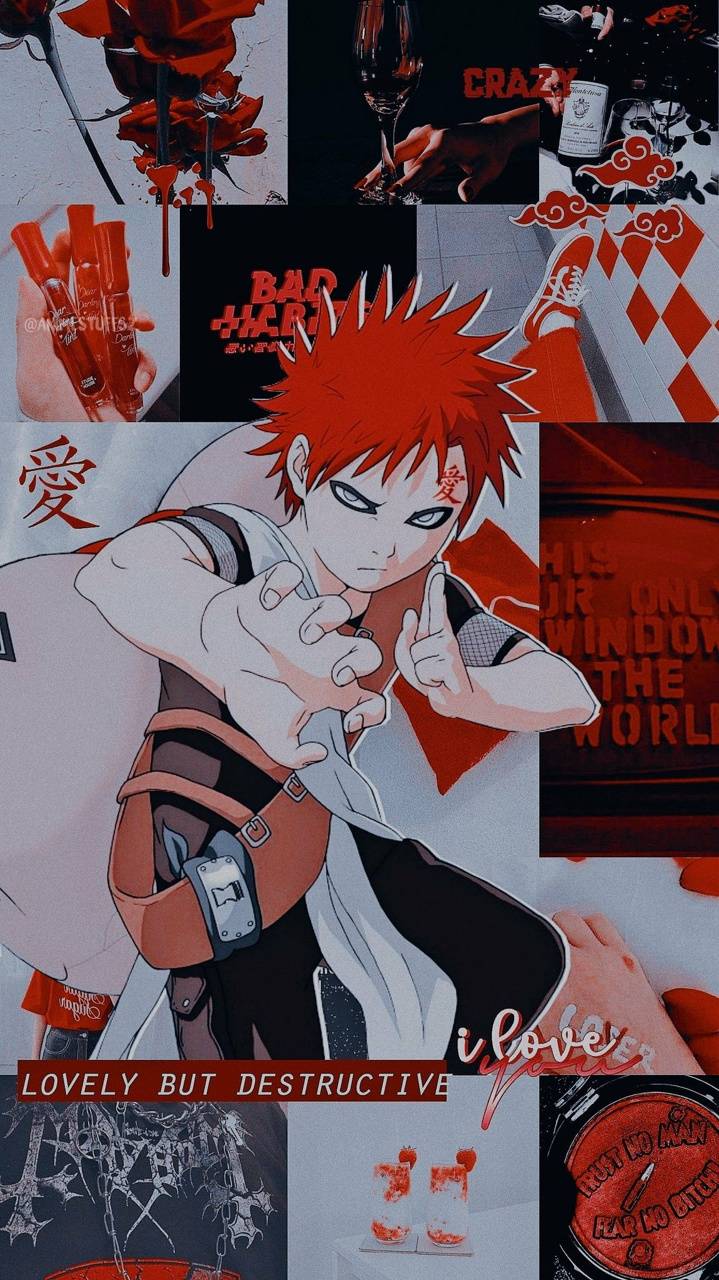 Gaara Aesthetic Wallpapers - Wallpaper Cave