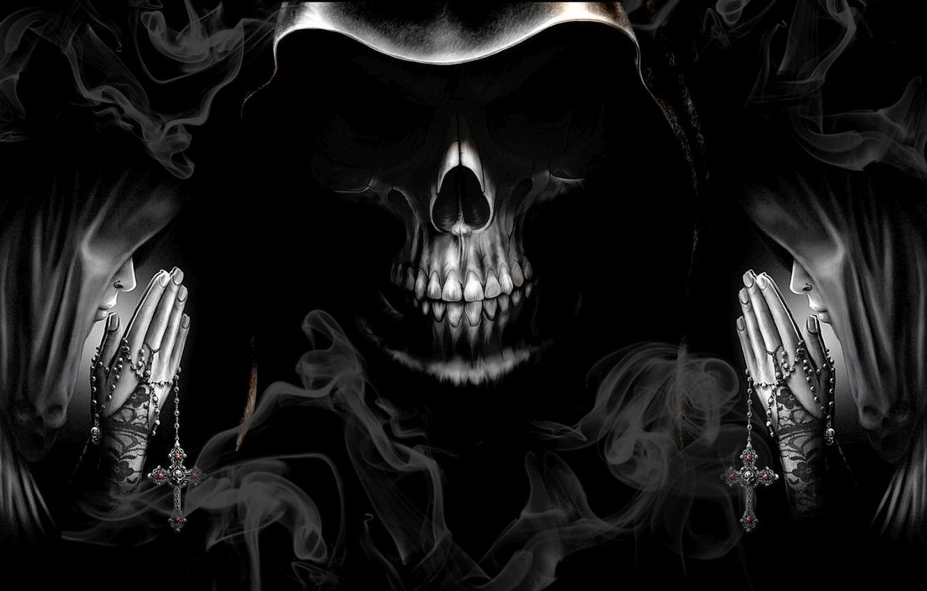 Wallpaper dark, grim reaper, sacrilege, unholy image for desktop