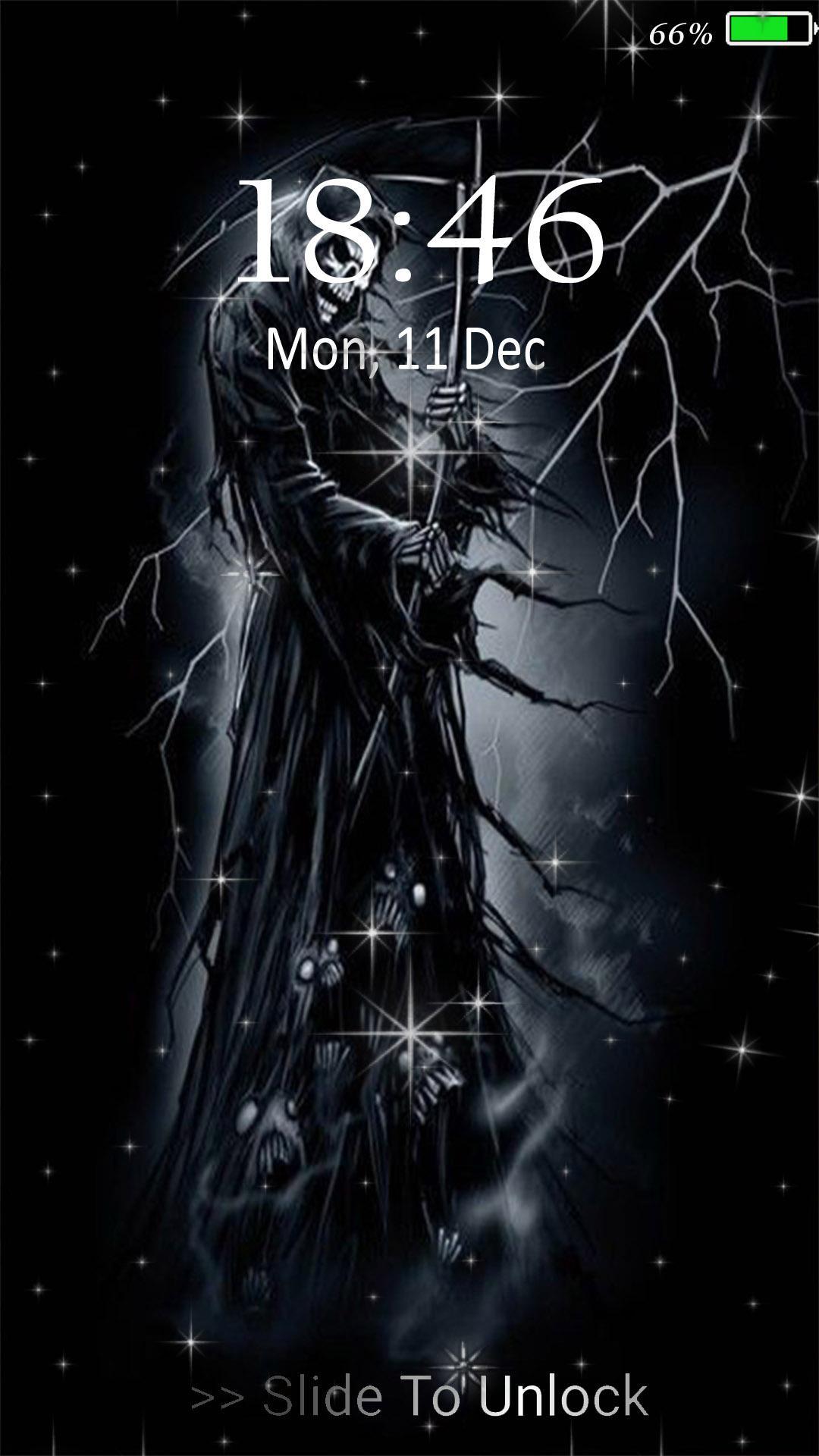 Grim Reaper live wallpaper for Android
