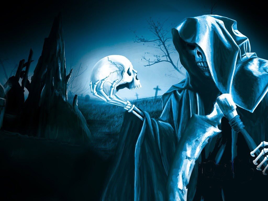 3D Grim Reaper Wallpaper