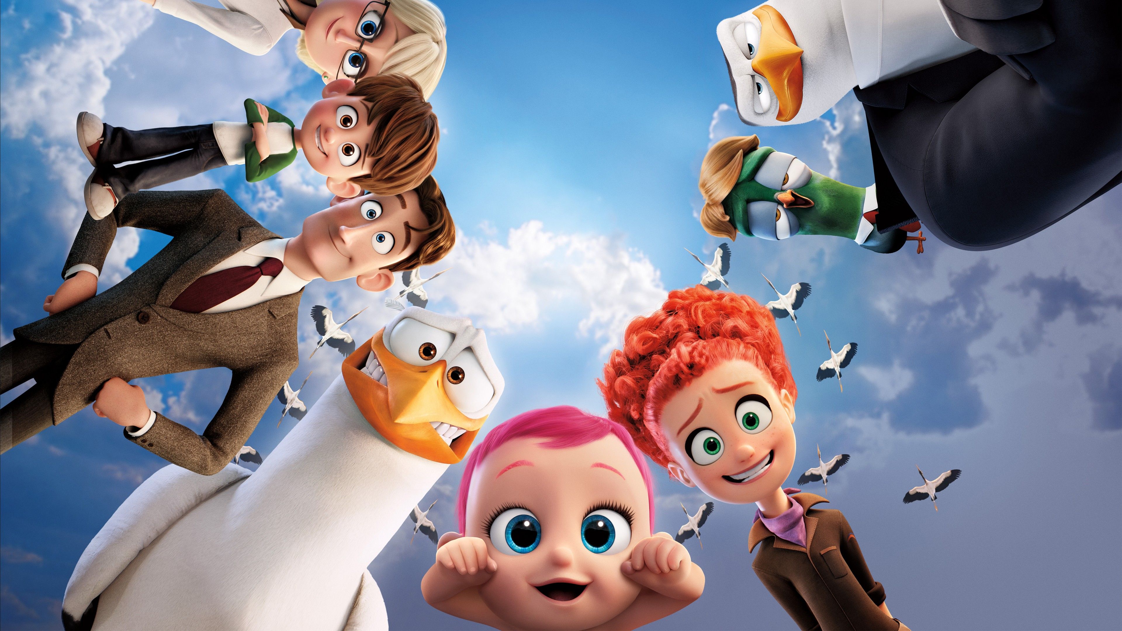 Storks Animated Movie, HD Movies, 4k Wallpaper, Image