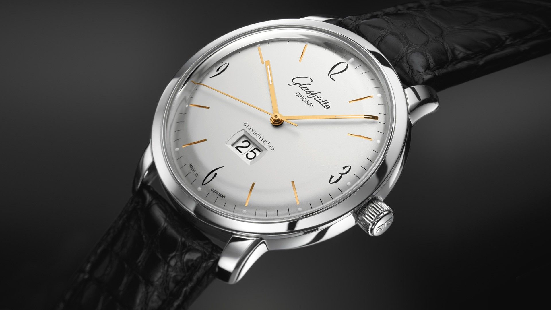Glashutte Original Watch desktop PC and Mac wallpaper