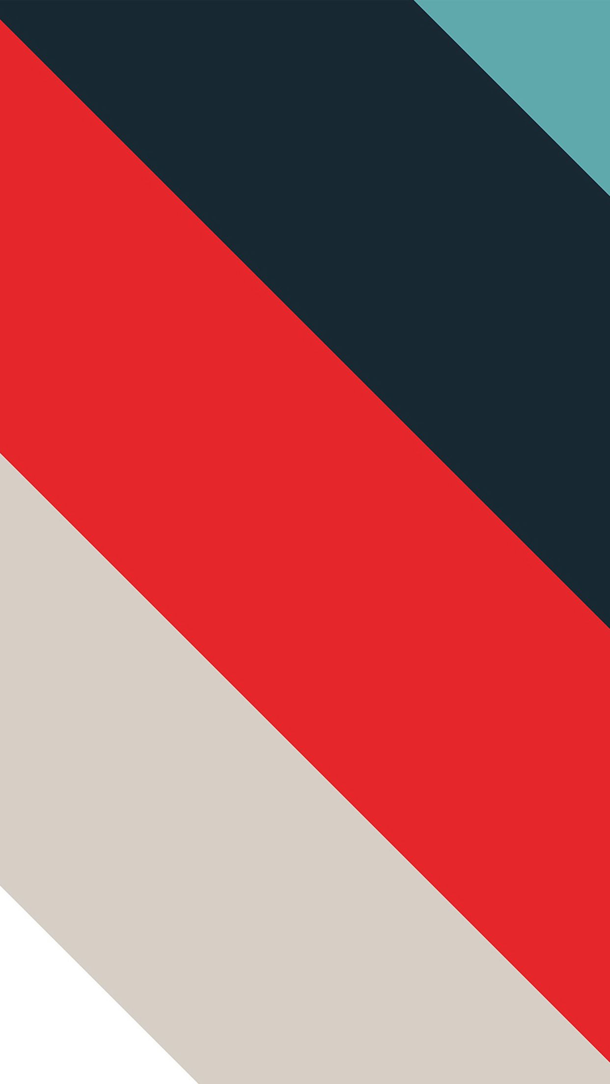 Blue Red Stripe Minimal Pattern Wallpaper