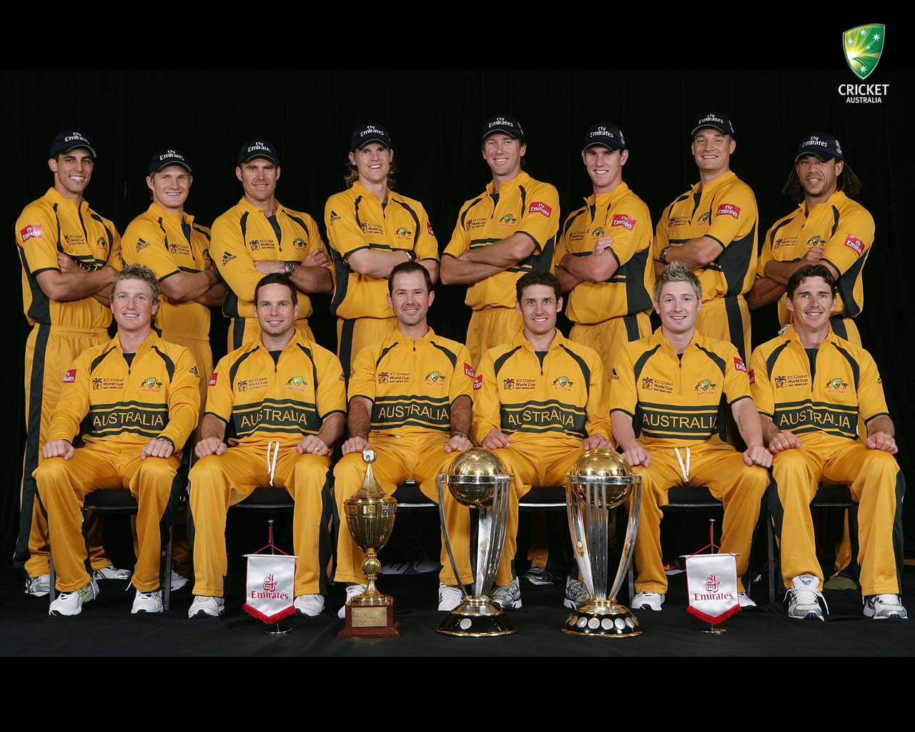 Free download HOME OF SPORTS Australia Cricket Team 1280x1024