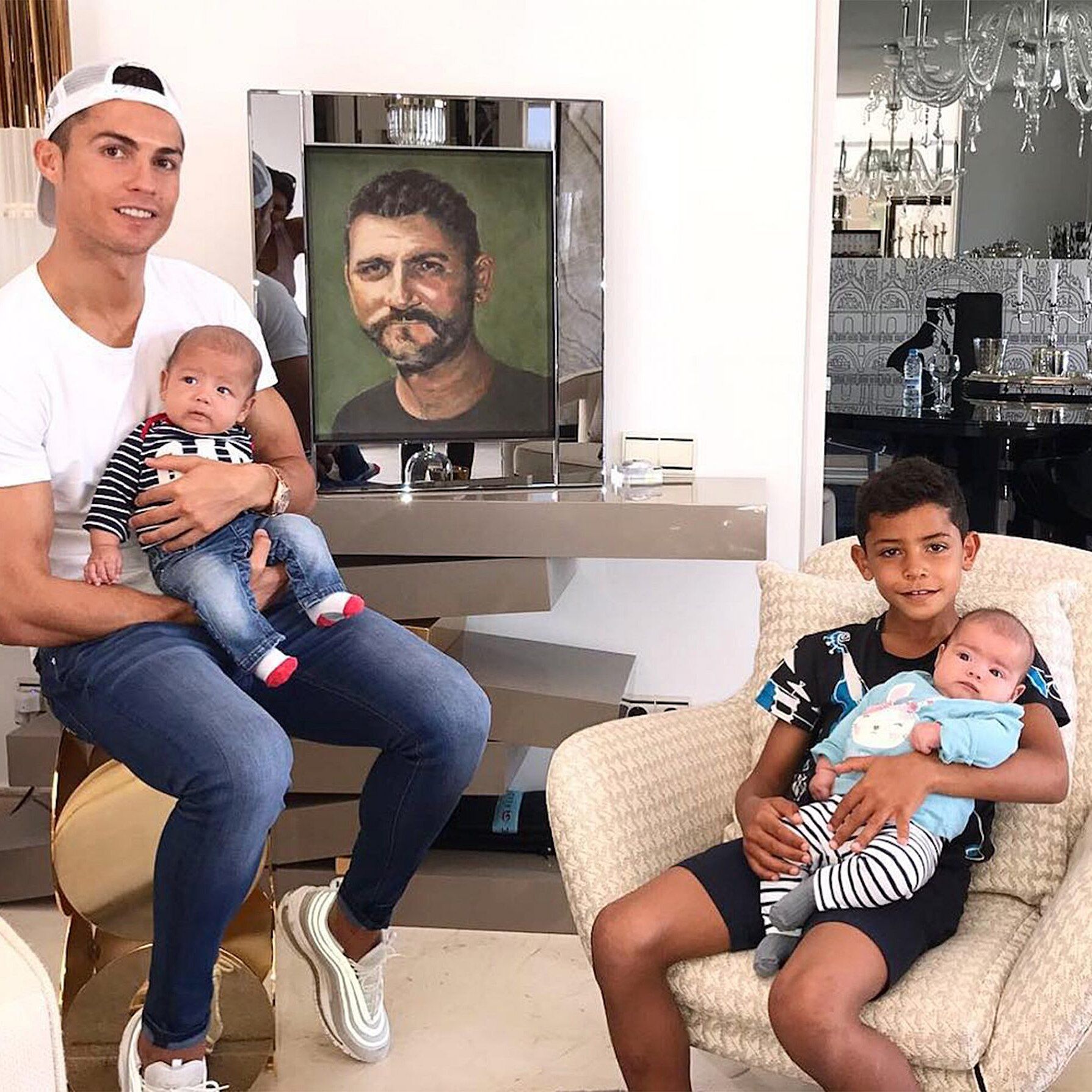 Cristiano Ronaldo Kids, Family Photo Album