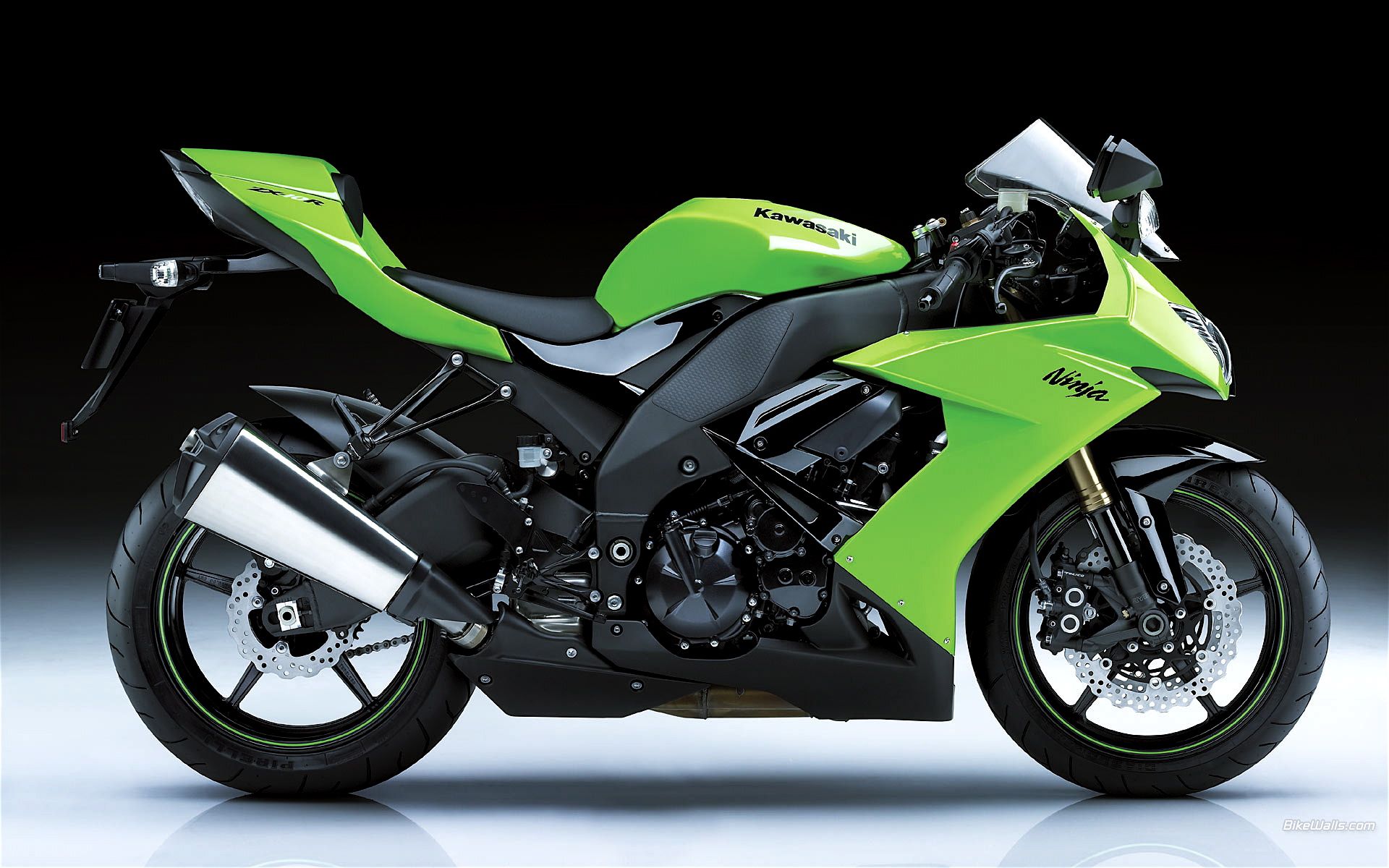 Wallpaper, picture, bike, widescreen, kawasaki, ninja, image, bikes