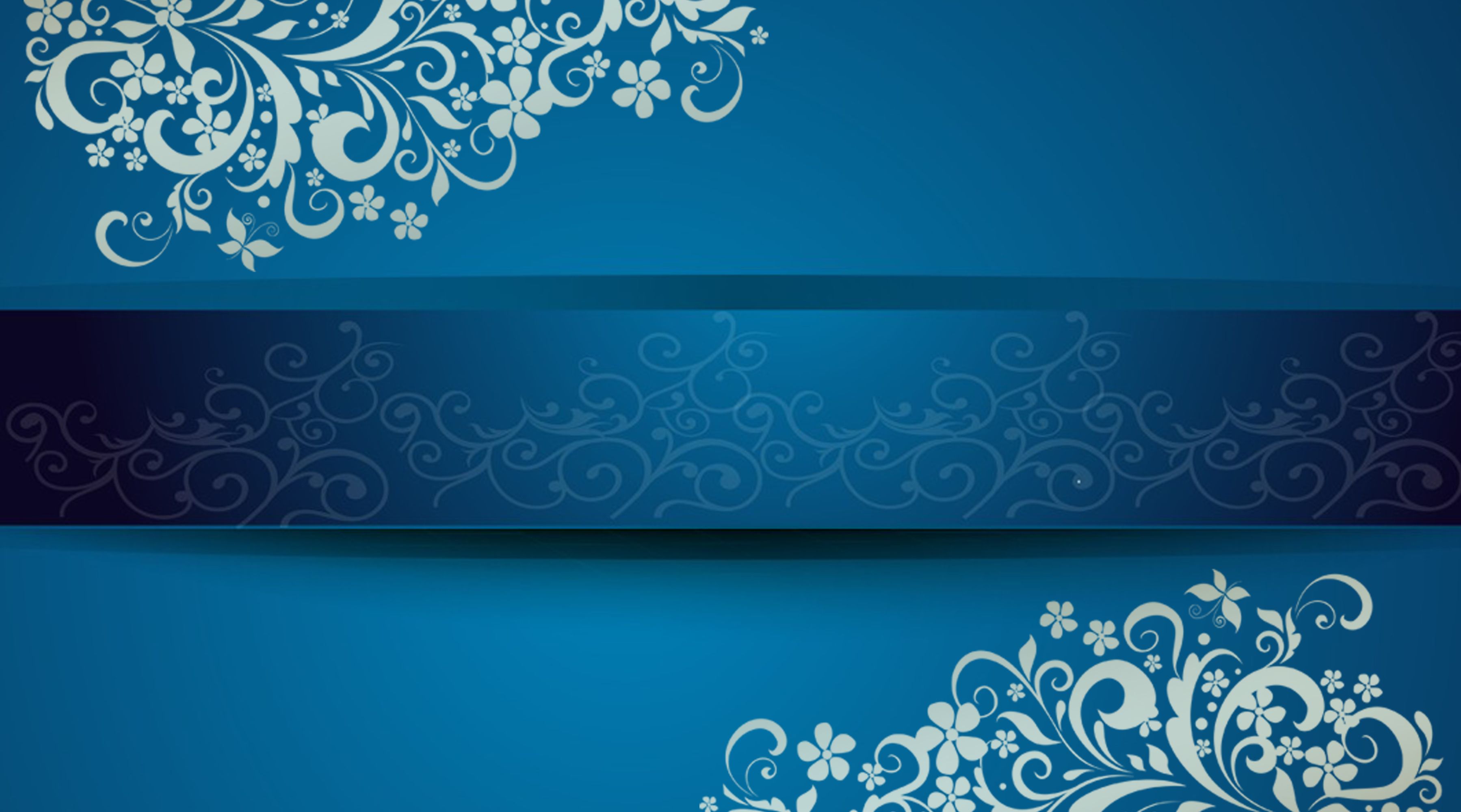 Gorgeous Blue Backgrounds Business Cards Creative Front